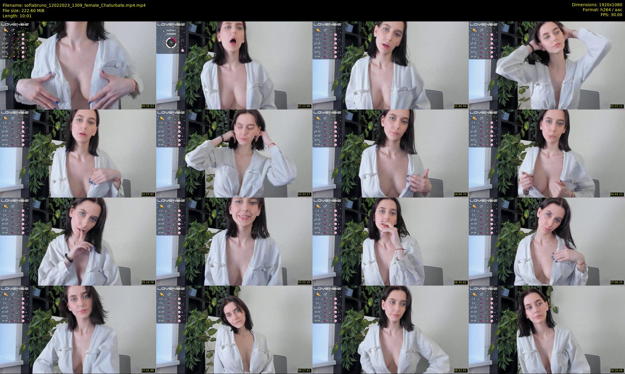 sofiabruno — 11 minute Chaturbate female cam show recording, 1080p, Feb 12, 2023