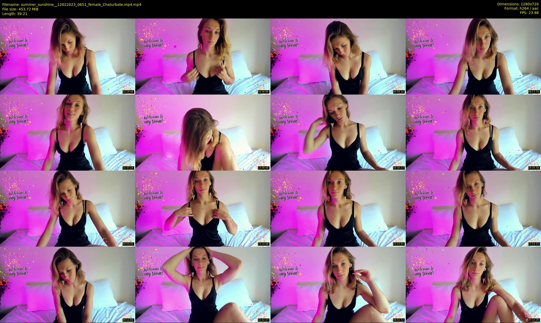 summer_sunshine_ — 40 minute Chaturbate female cam show recording, 720p, Feb 12, 2023