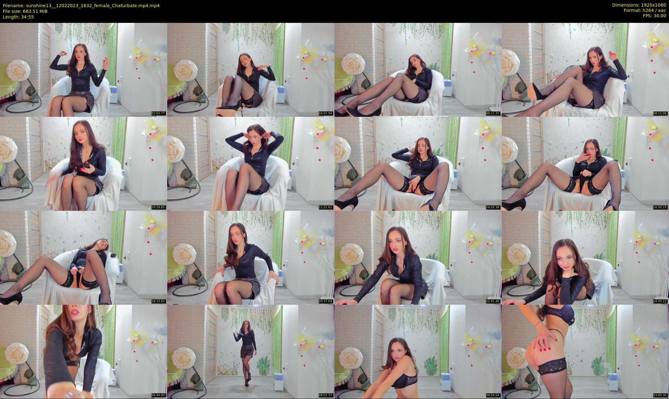 sunshine13_ — 35 minute Chaturbate female cam show recording, 1080p, Feb 12, 2023