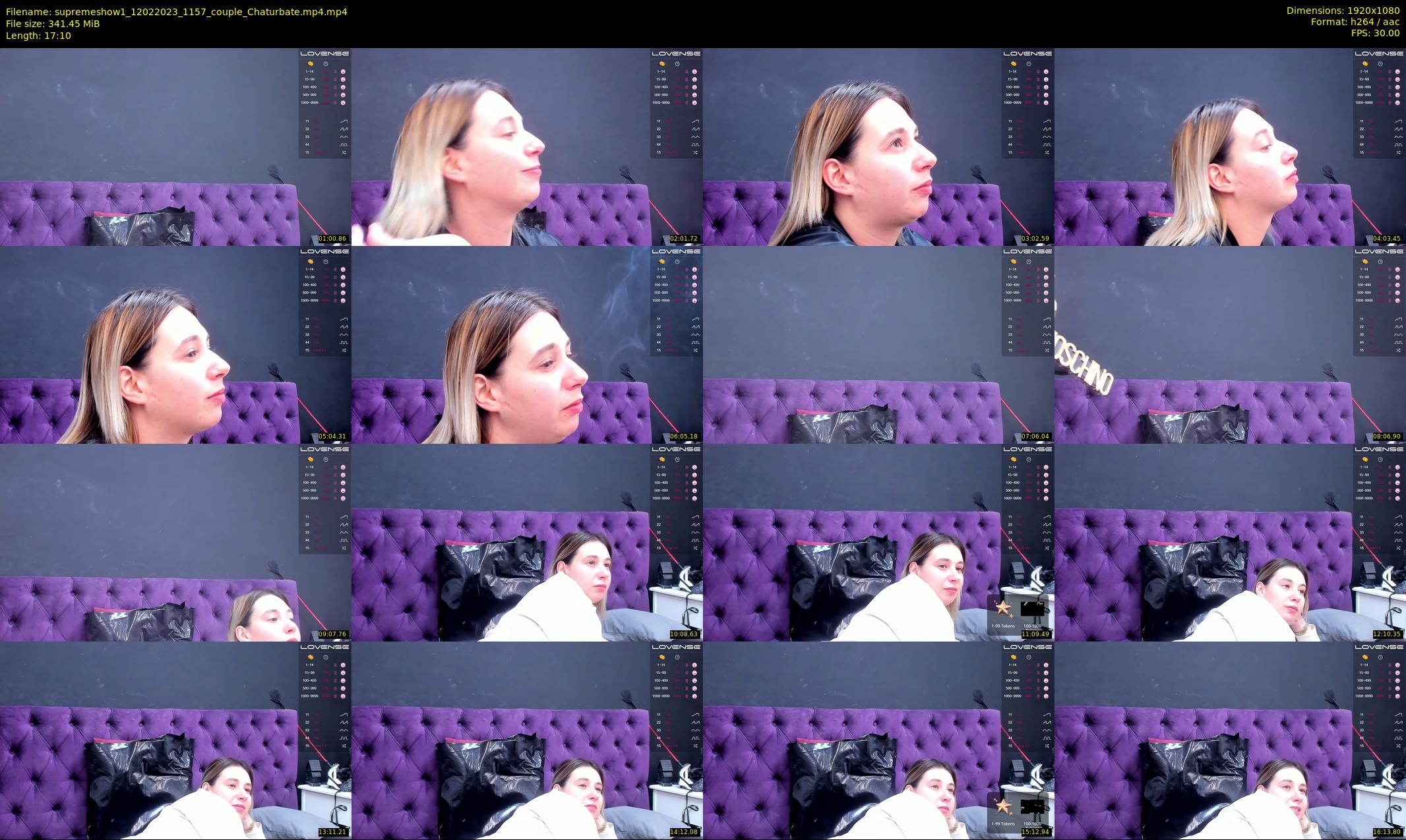 supremeshow1 — 18 minute Chaturbate couple cam show recording, 1080p, Feb 12, 2023