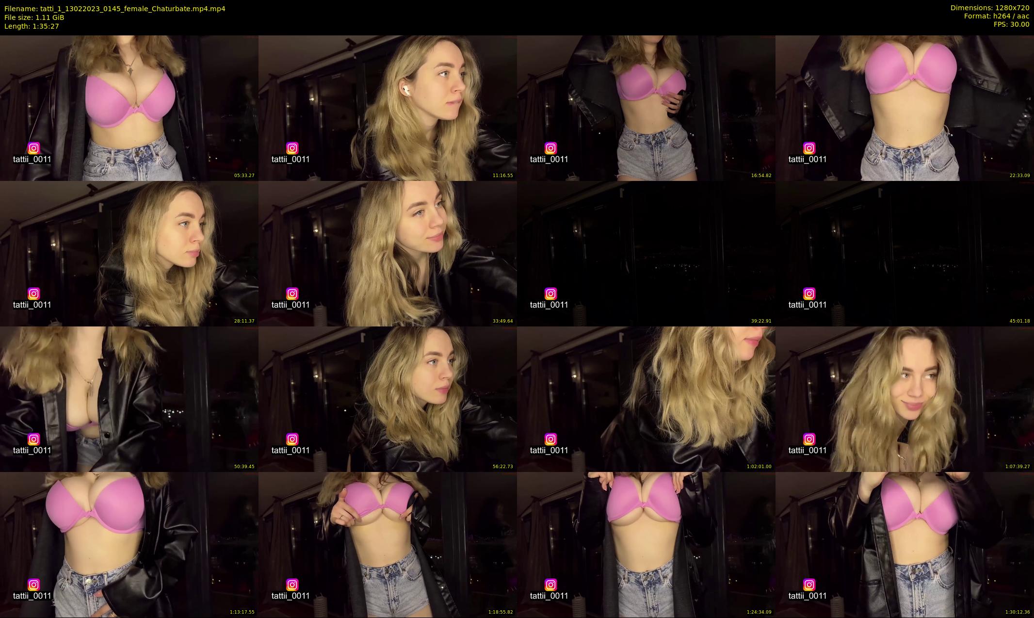 tatti_1 — 96 minute Chaturbate female cam show recording, 720p, Feb 13, 2023