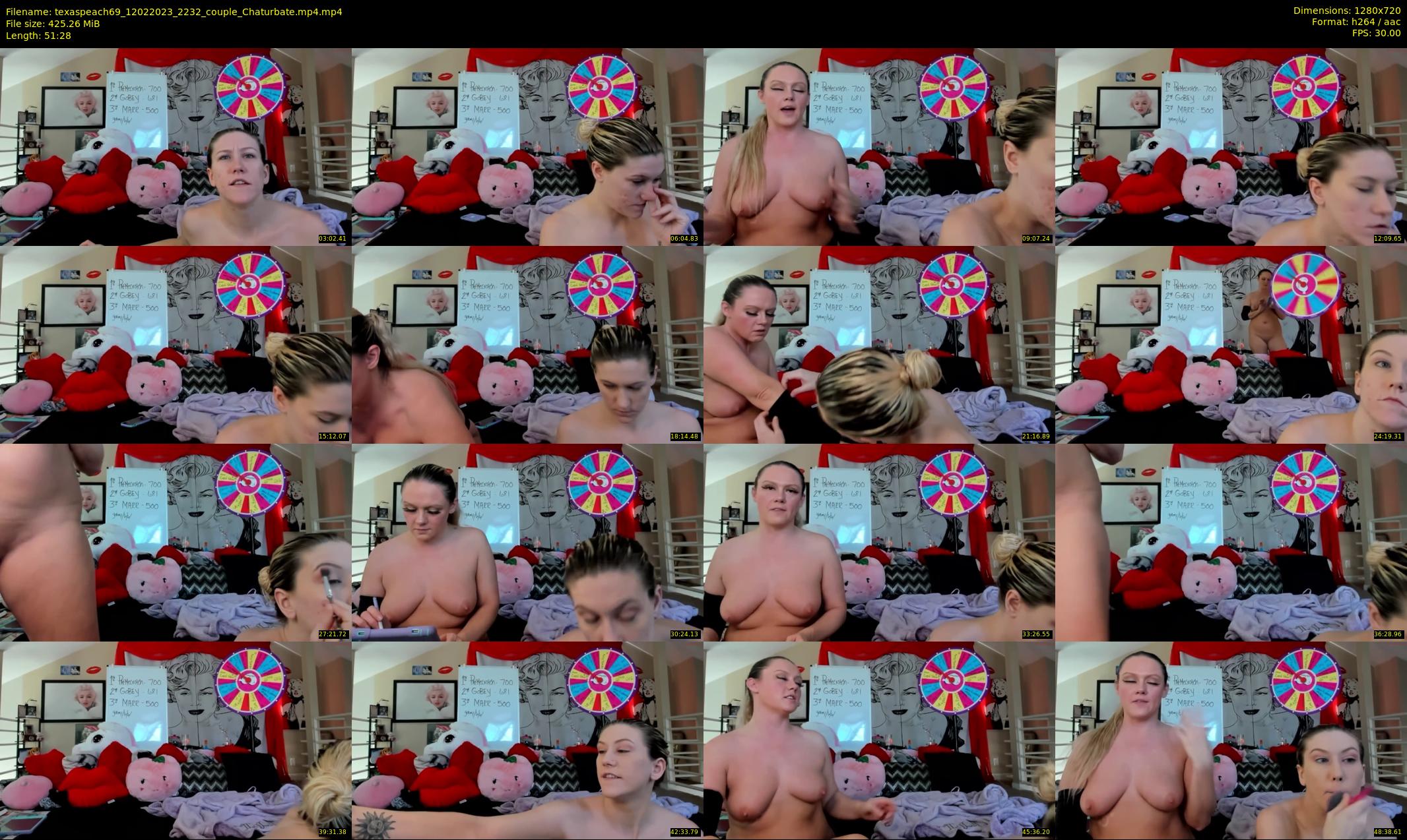 texaspeach69 — 52 minute Chaturbate female cam show recording, 720p, Feb 12, 2023