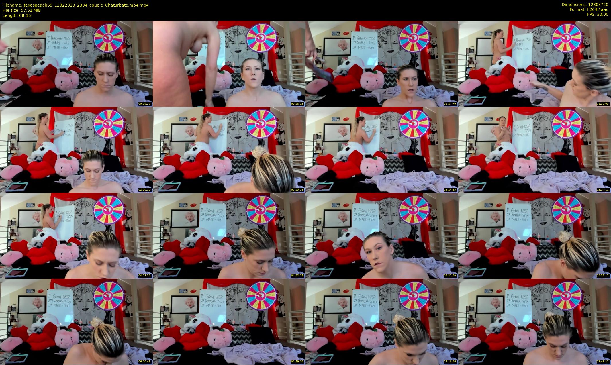 texaspeach69 — 9 minute Chaturbate female cam show recording, 720p, Feb 12, 2023