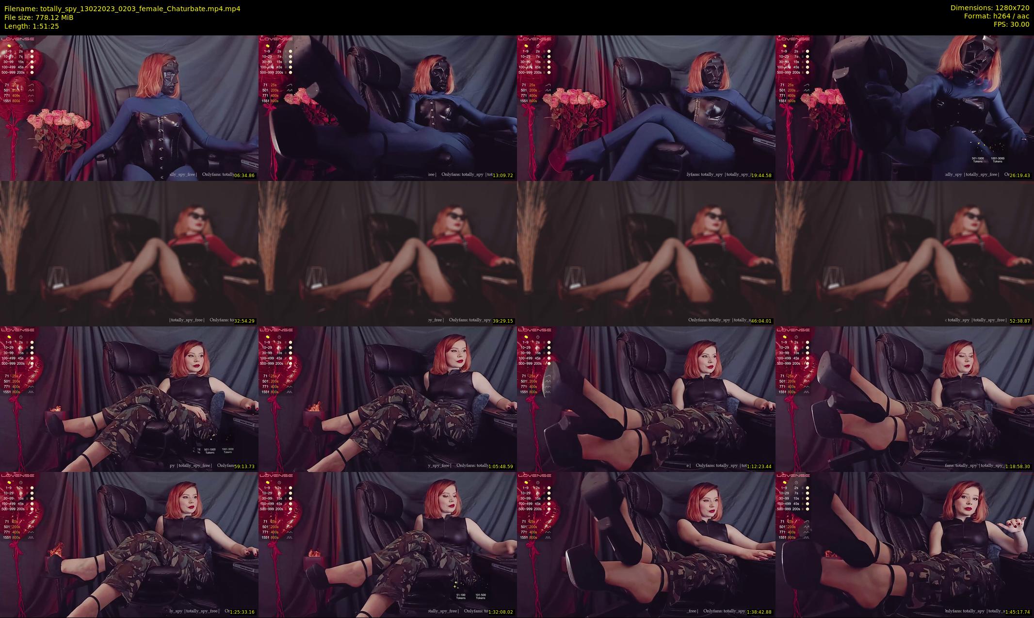 totally_spy — 112 minute Chaturbate female cam show recording, 720p, Feb 13, 2023