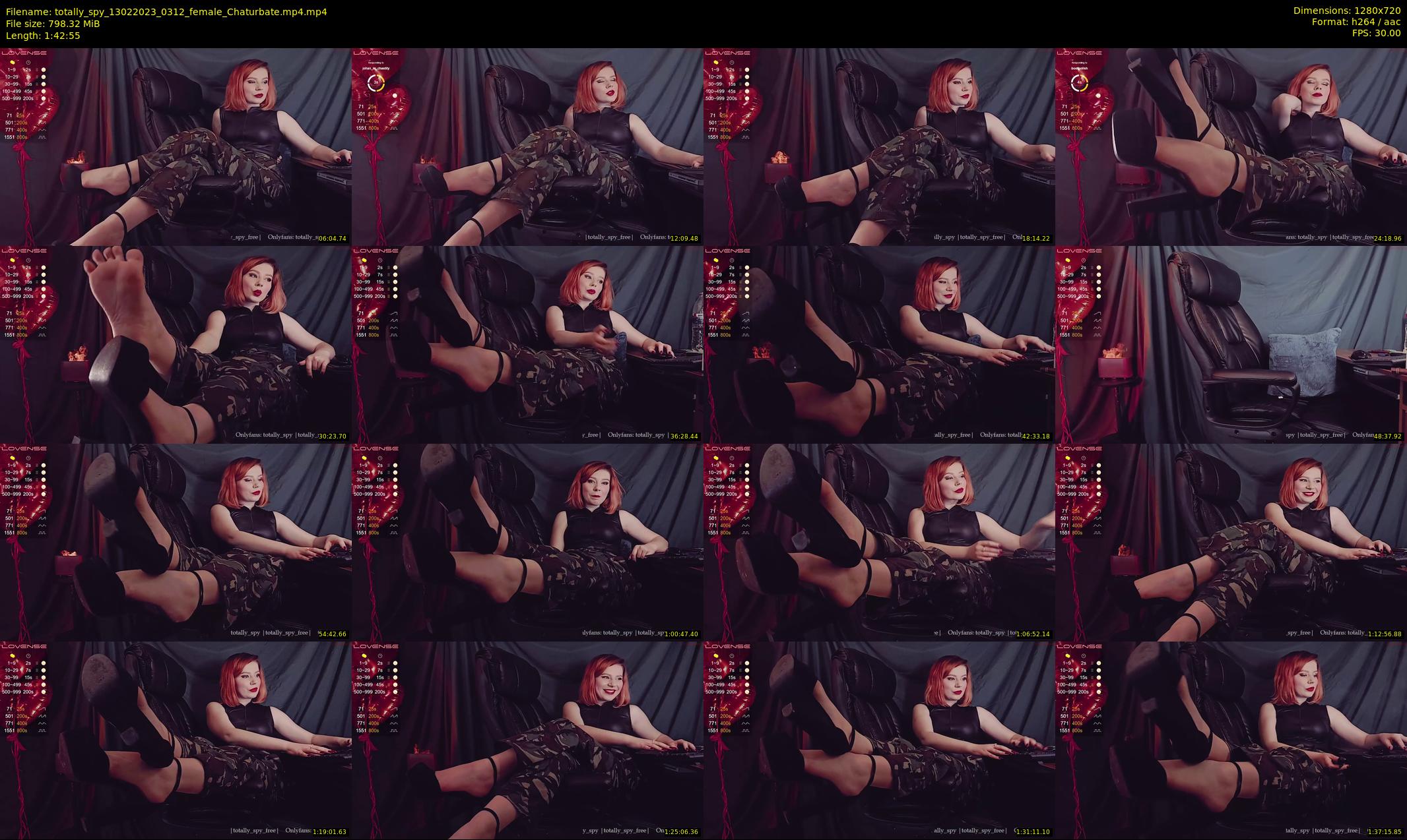 totally_spy — 103 minute Chaturbate female cam show recording, 720p, Feb 13, 2023