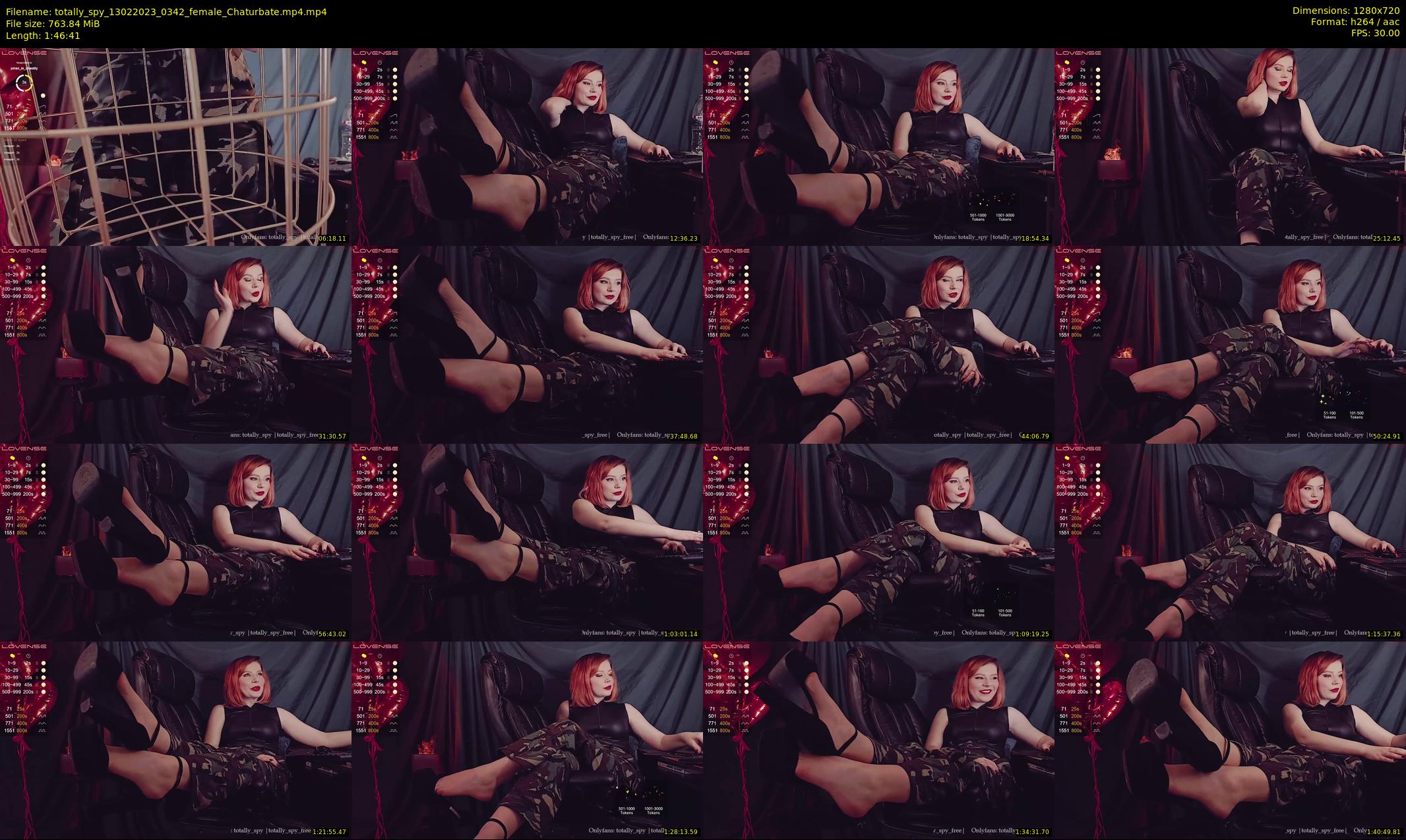 totally_spy — 107 minute Chaturbate female cam show recording, 720p, Feb 13, 2023