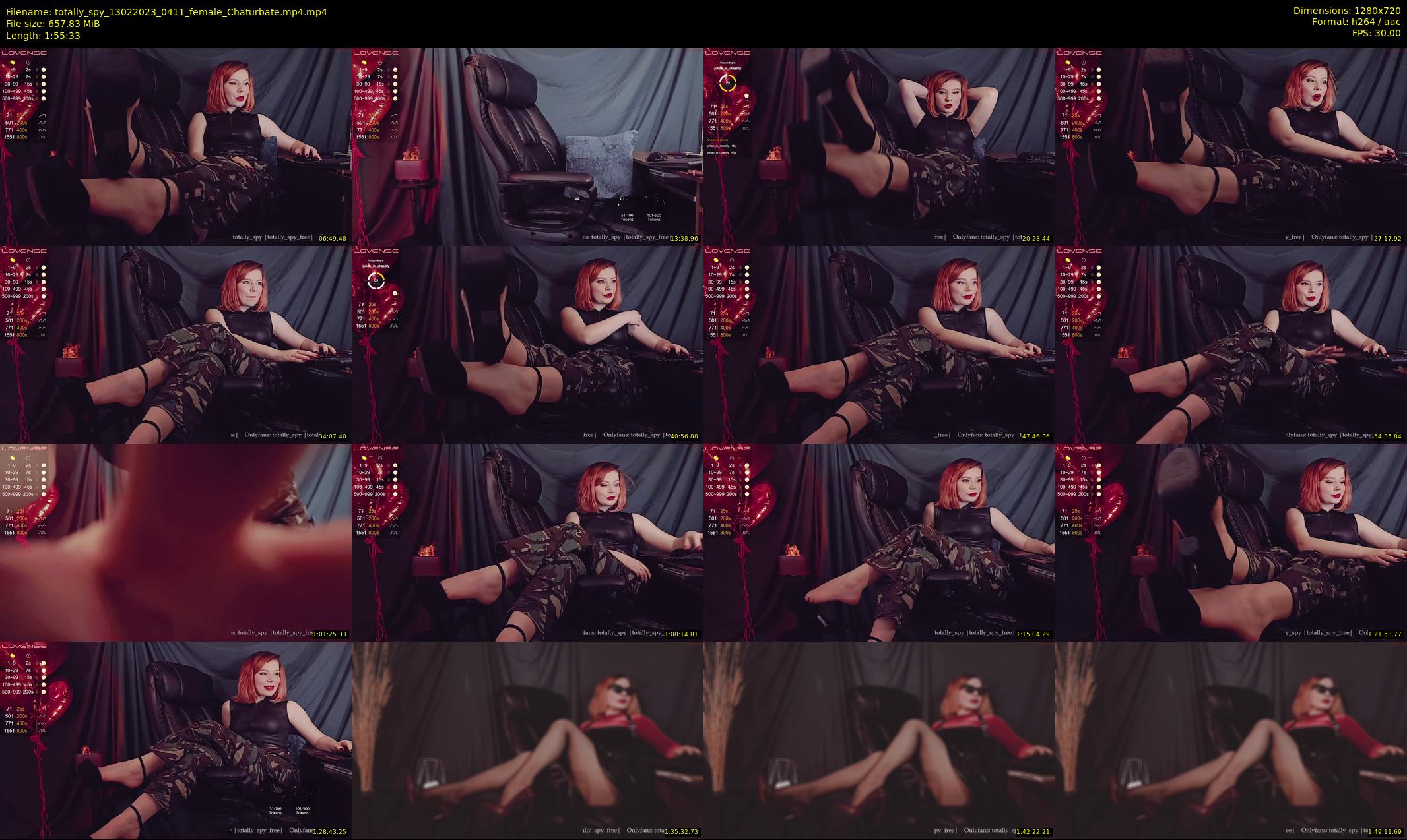 totally_spy — 116 minute Chaturbate female cam show recording, 720p, Feb 13, 2023