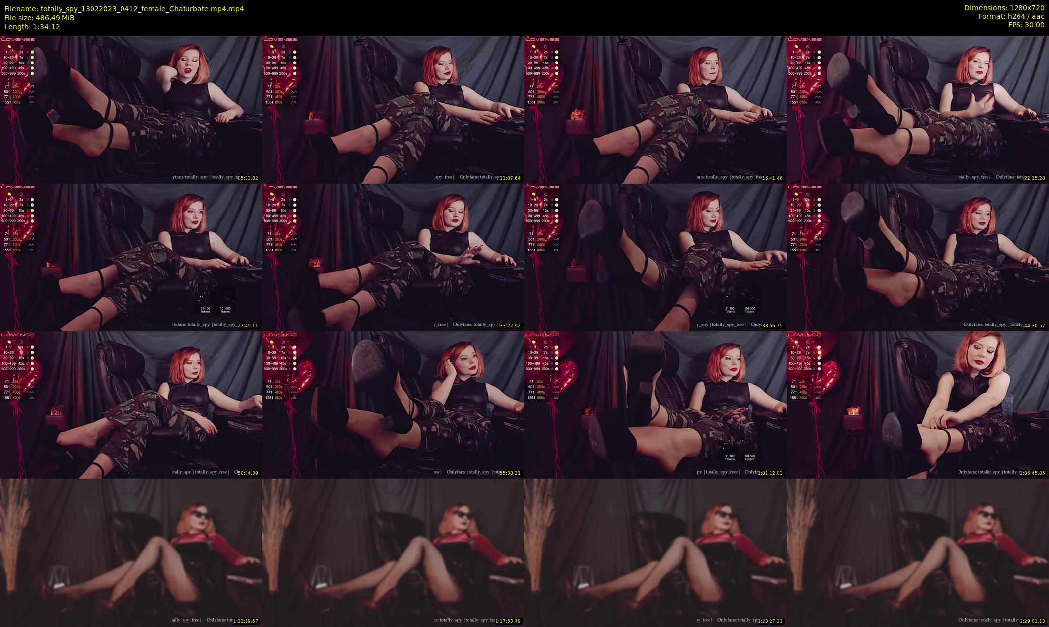 totally_spy — 95 minute Chaturbate female cam show recording, 720p, Feb 13, 2023
