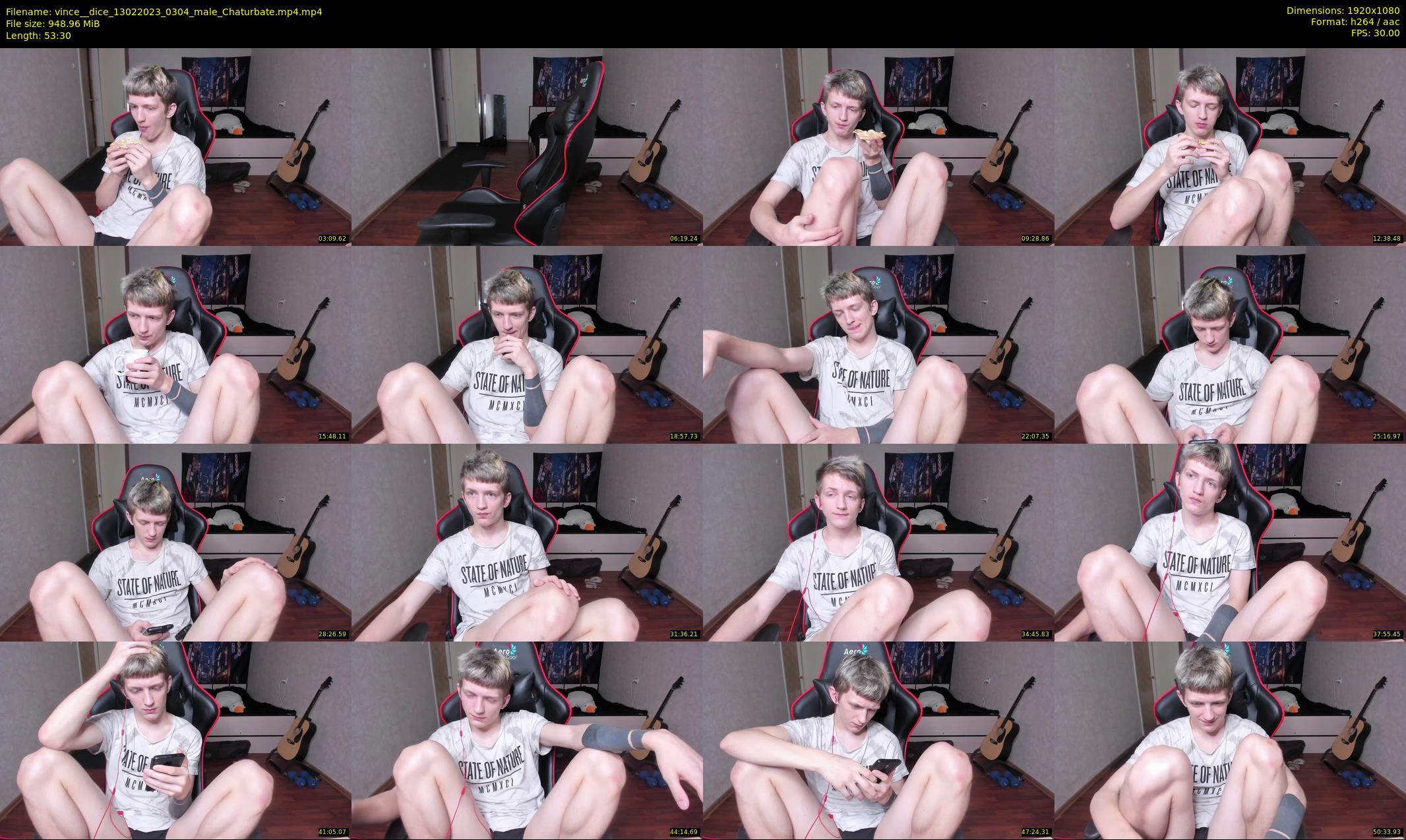 vince__dice — 54 minute Chaturbate male cam show recording, 1080p, Feb 13, 2023