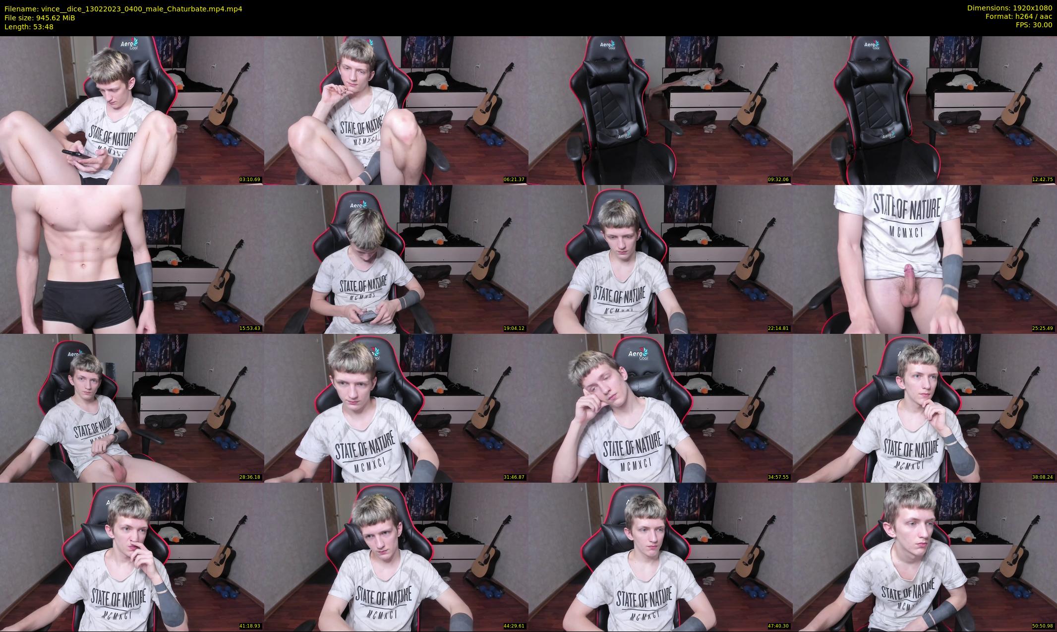 vince__dice — 54 minute Chaturbate male cam show recording, 1080p, Feb 13, 2023