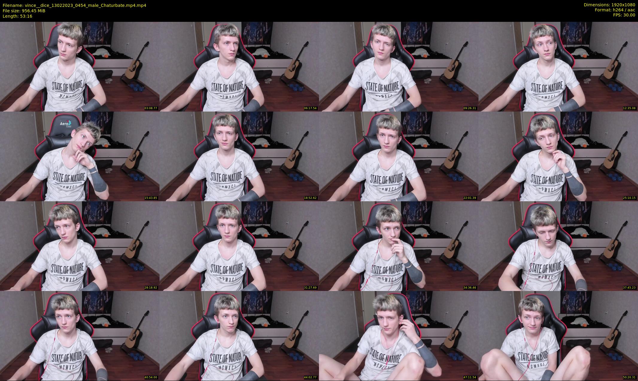 vince__dice — 54 minute Chaturbate male cam show recording, 1080p, Feb 13, 2023