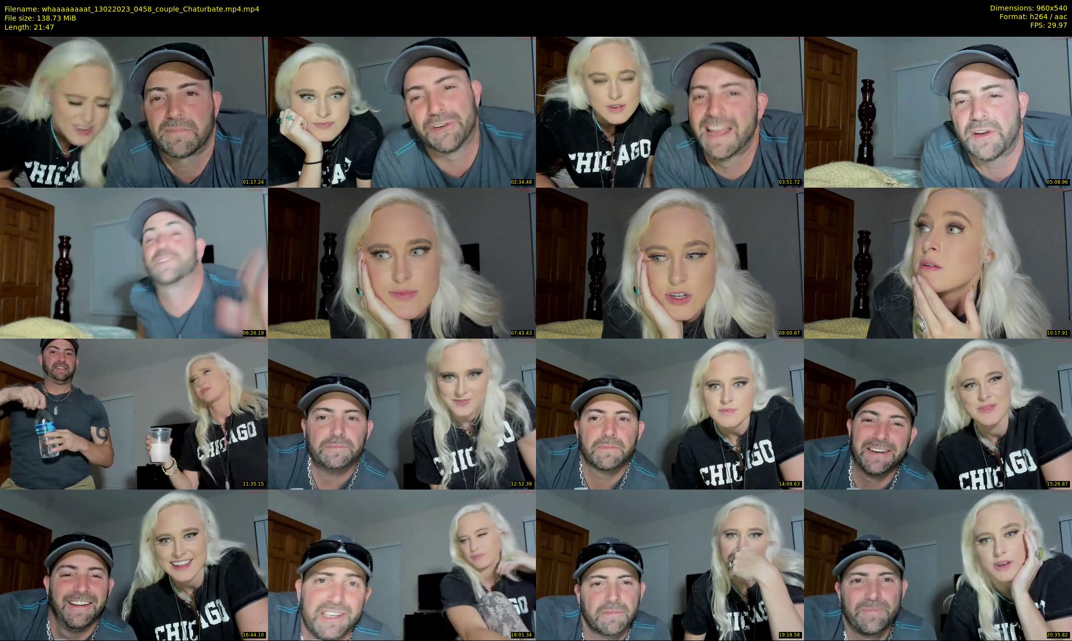whaaaaaaaat — 22 minute Chaturbate couple cam show recording, 480p, Feb 13, 2023