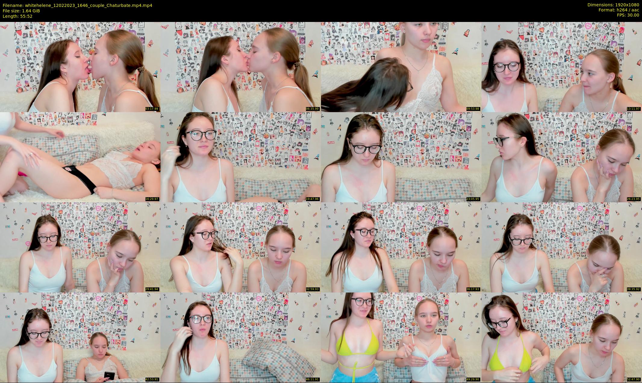 whitehelene — 56 minute Chaturbate female cam show recording, 1080p, Feb 12, 2023