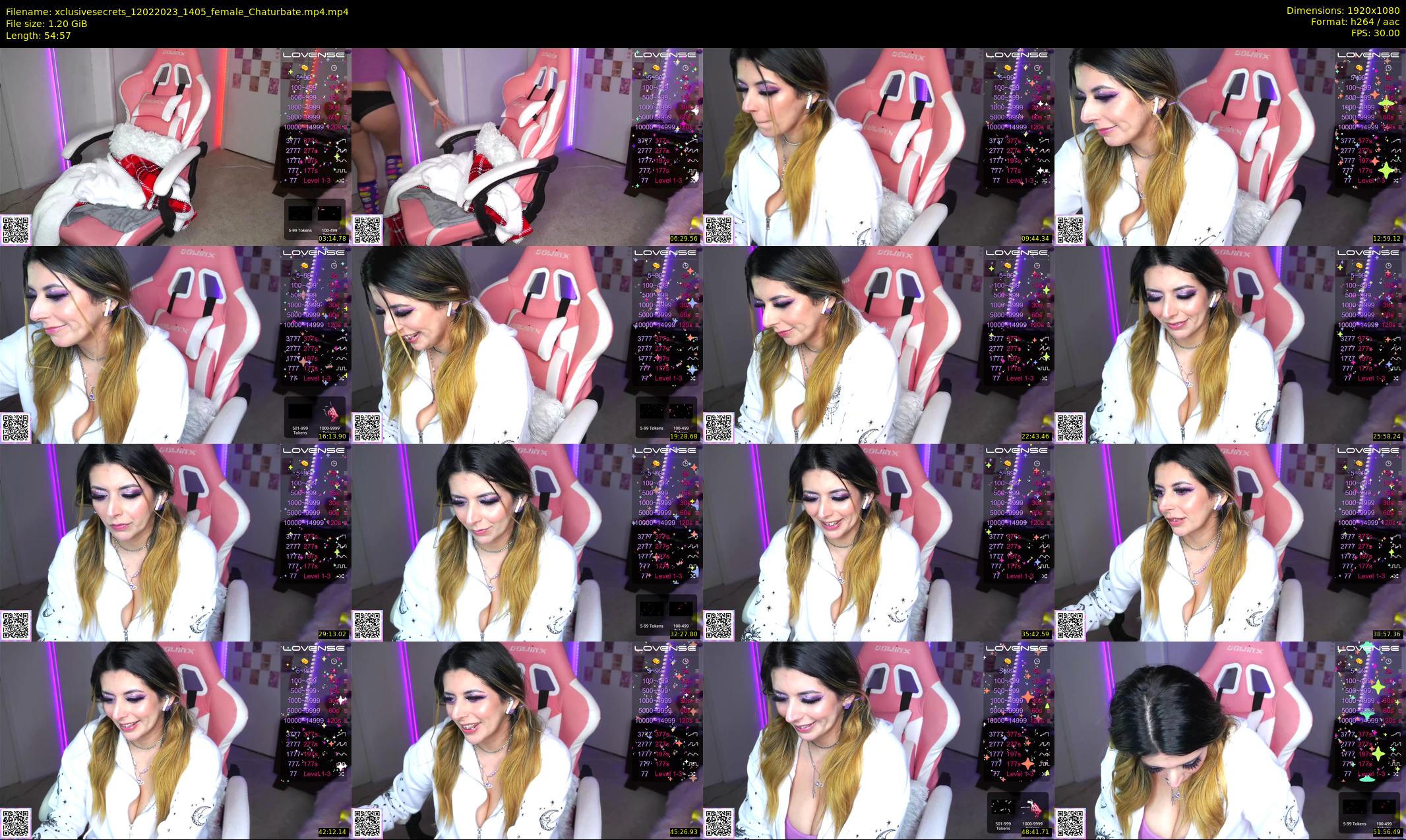 xclusivesecrets — 55 minute Chaturbate female cam show recording, 1080p, Feb 12, 2023