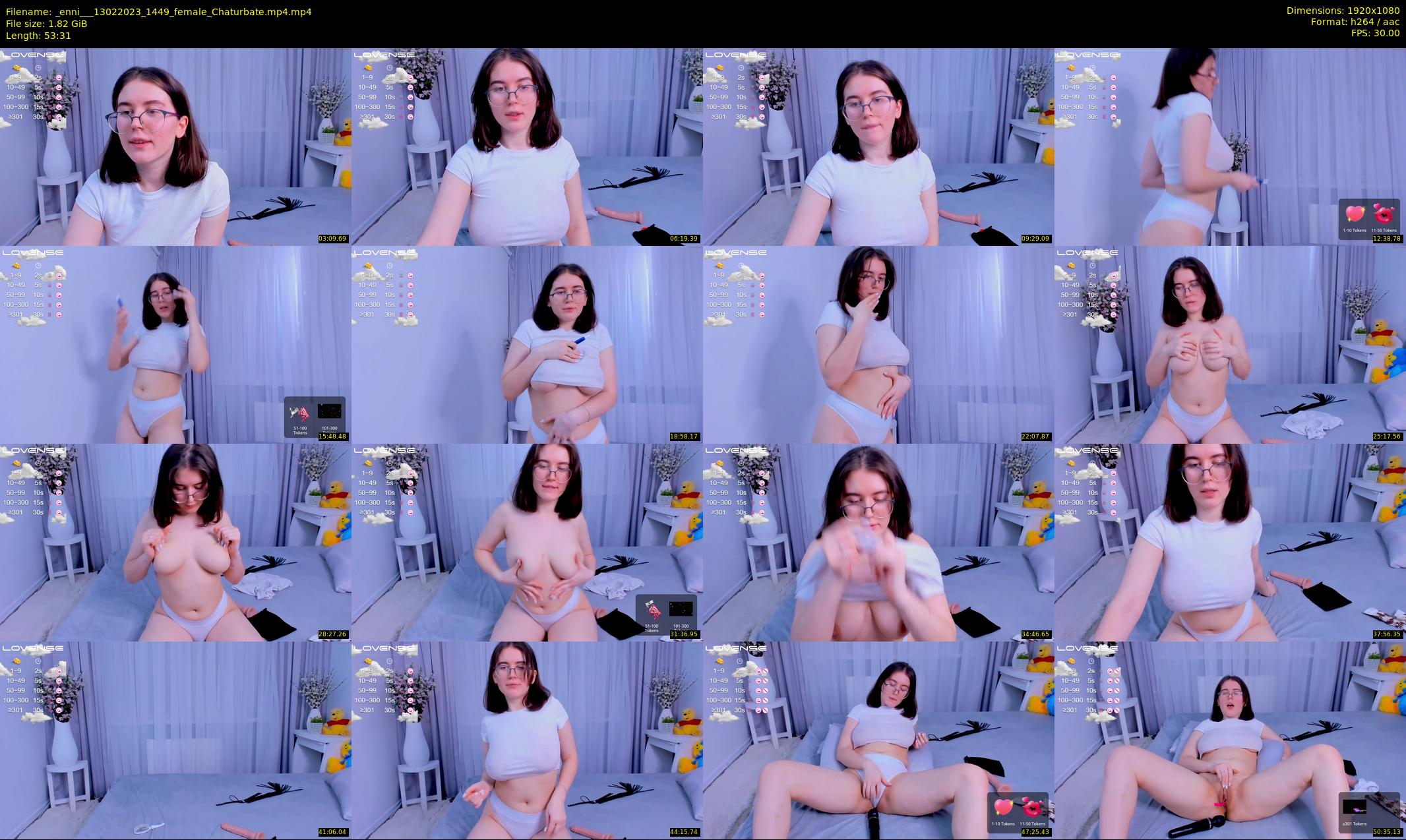 _enni__ — 54 minute Chaturbate female cam show recording, 1080p, Feb 13, 2023