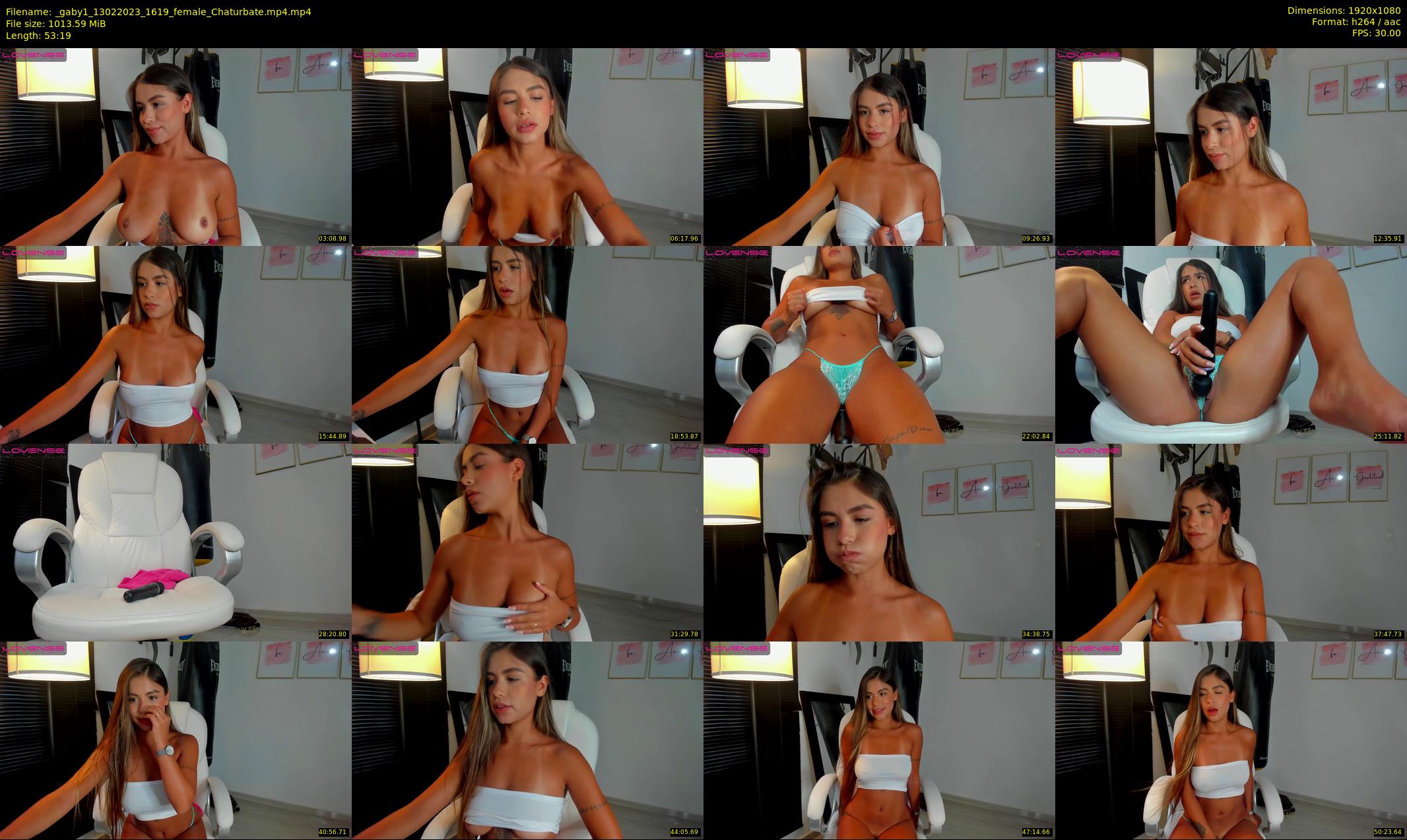 _gaby1 — 54 minute Chaturbate female cam show recording, 1080p, Feb 13, 2023