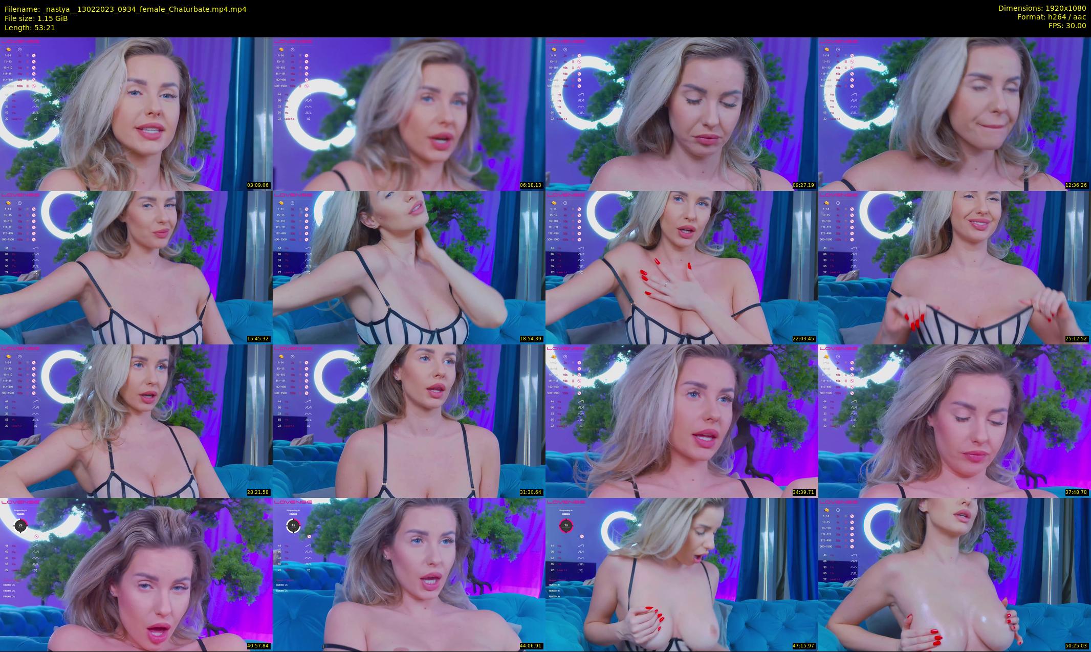 _nastya_ — 54 minute Chaturbate female cam show recording, 1080p, Feb 13, 2023