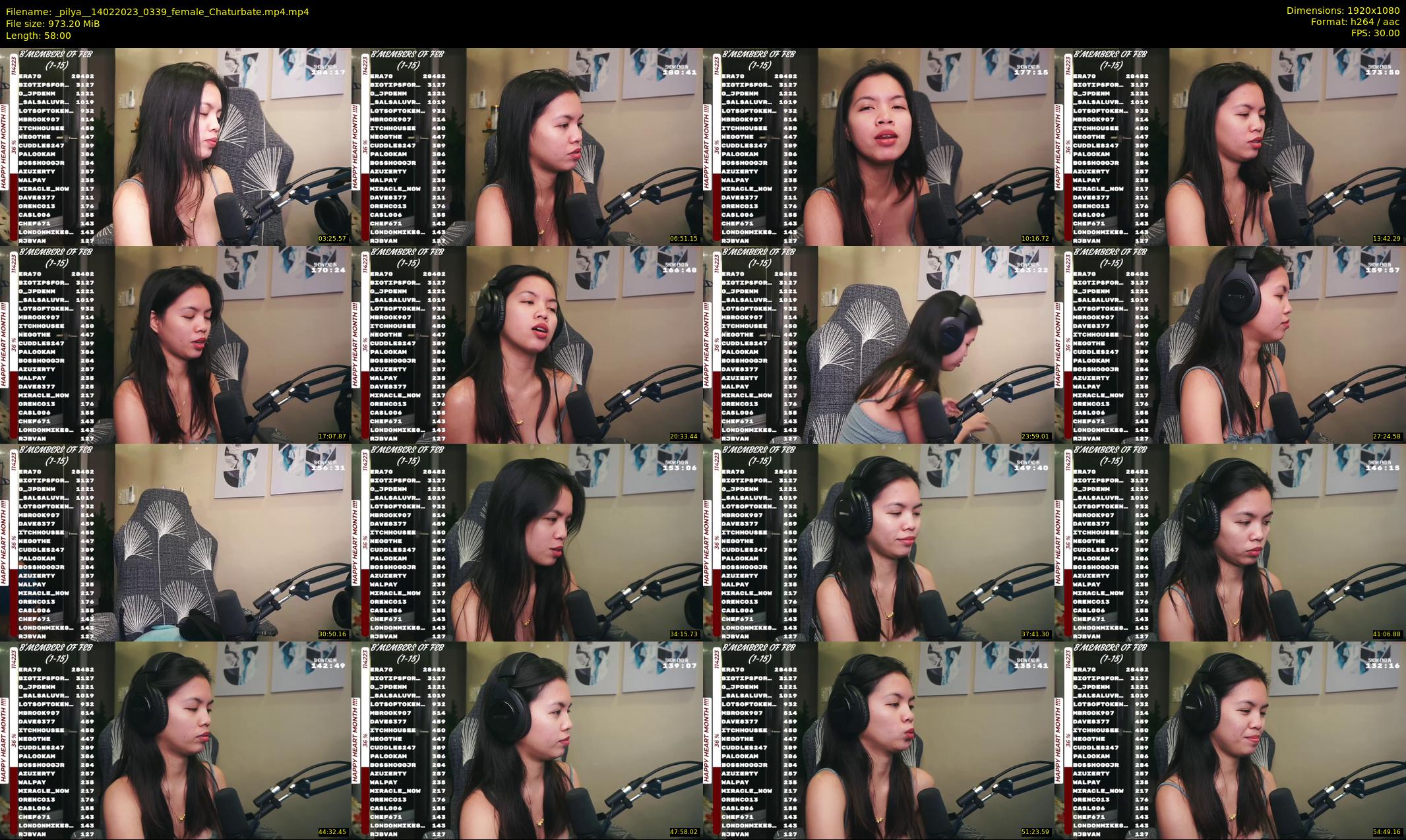 _pilya_ — 58 minute Chaturbate female cam show recording, 1080p, Feb 14, 2023