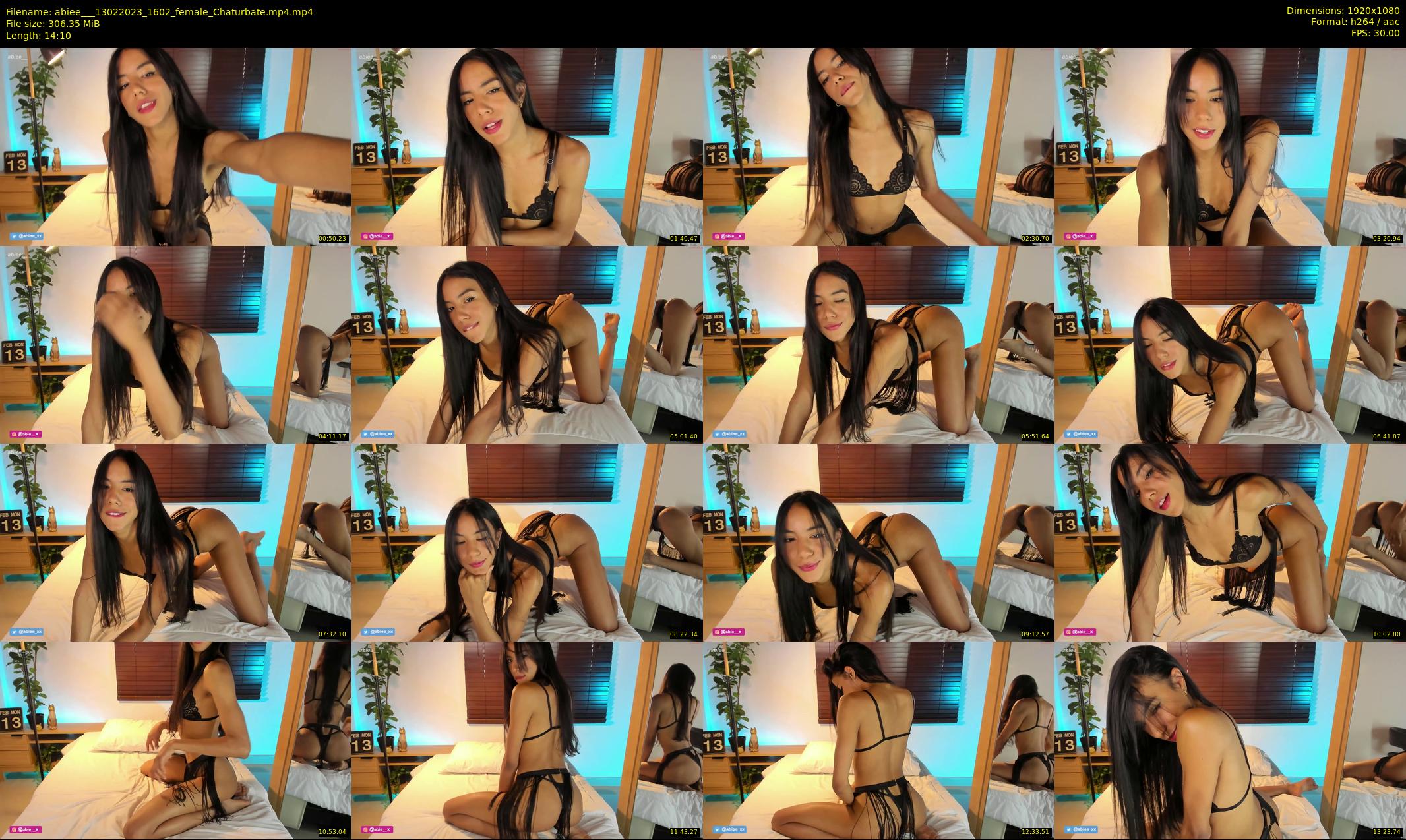 abiee__ — 15 minute Chaturbate female cam show recording, 1080p, Feb 13, 2023