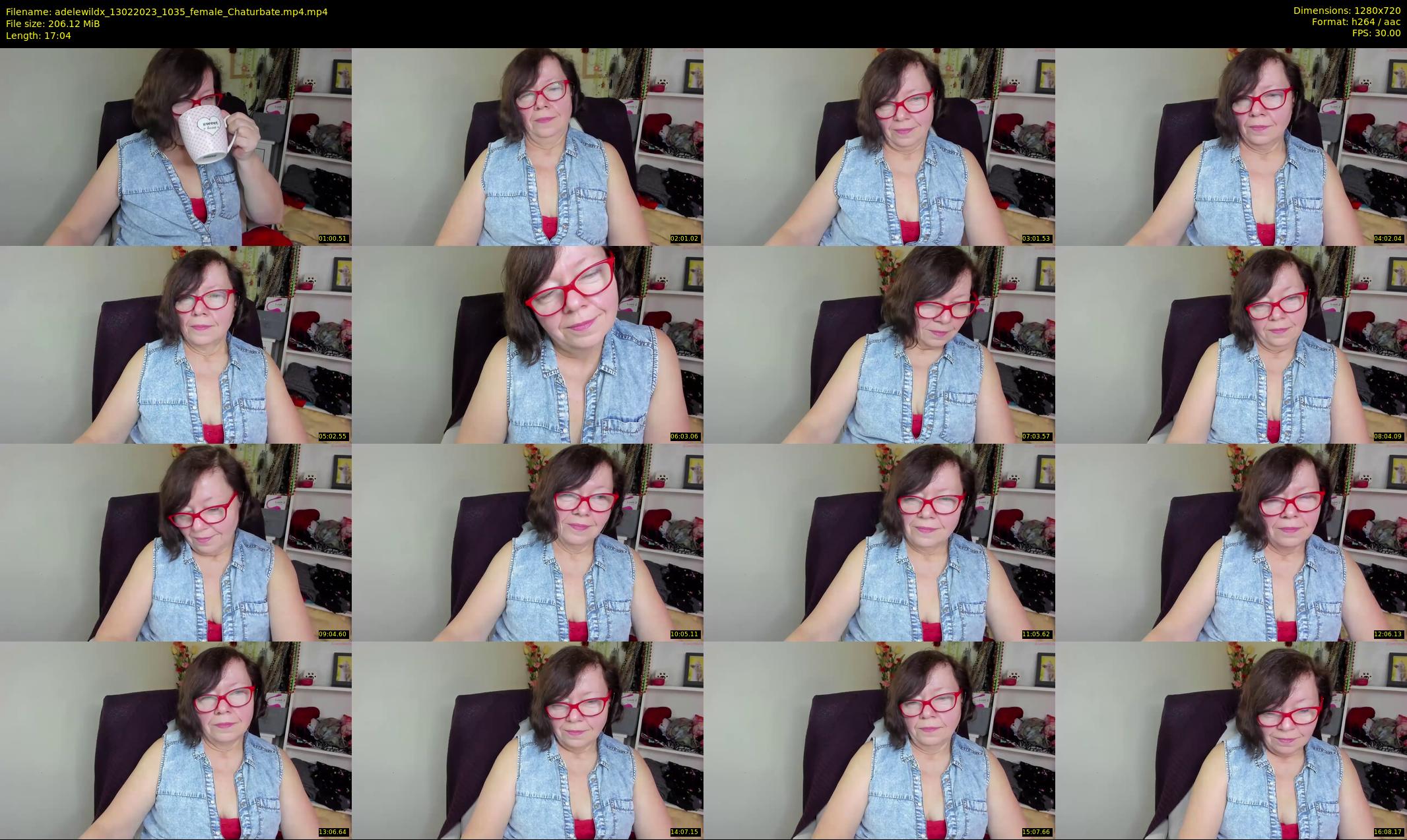adelewildx — 18 minute Chaturbate female cam show recording, 720p, Feb 13, 2023