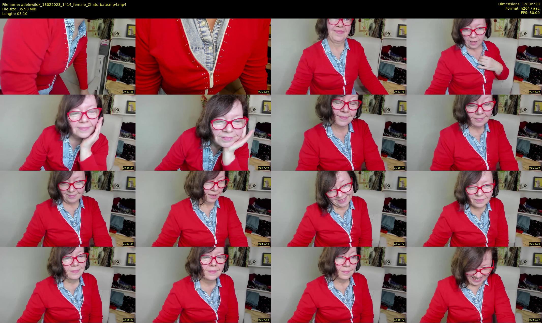 adelewildx — 4 minute Chaturbate female cam show recording, 720p, Feb 13, 2023