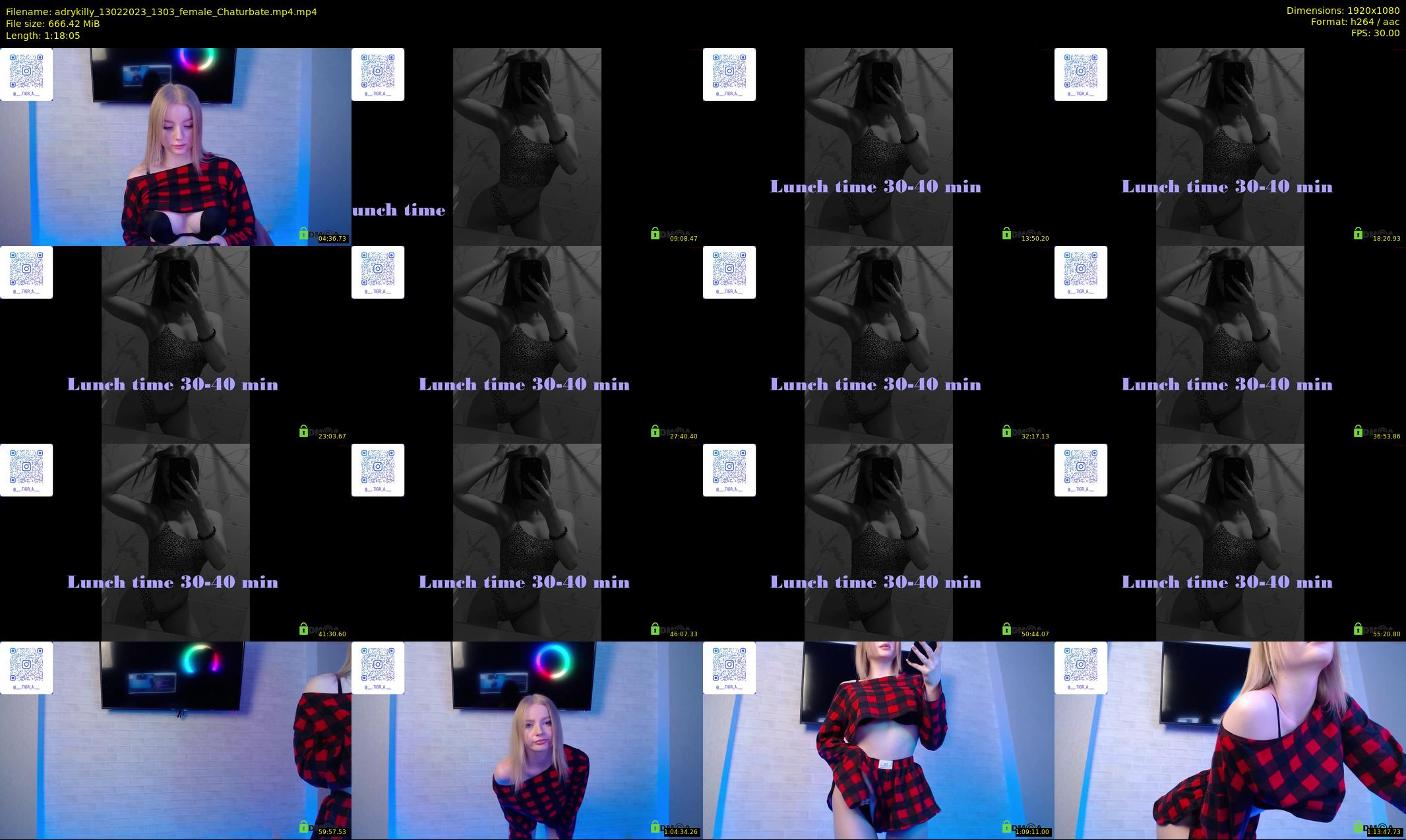 adrykilly — 79 minute Chaturbate female cam show recording, 1080p, Feb 13, 2023
