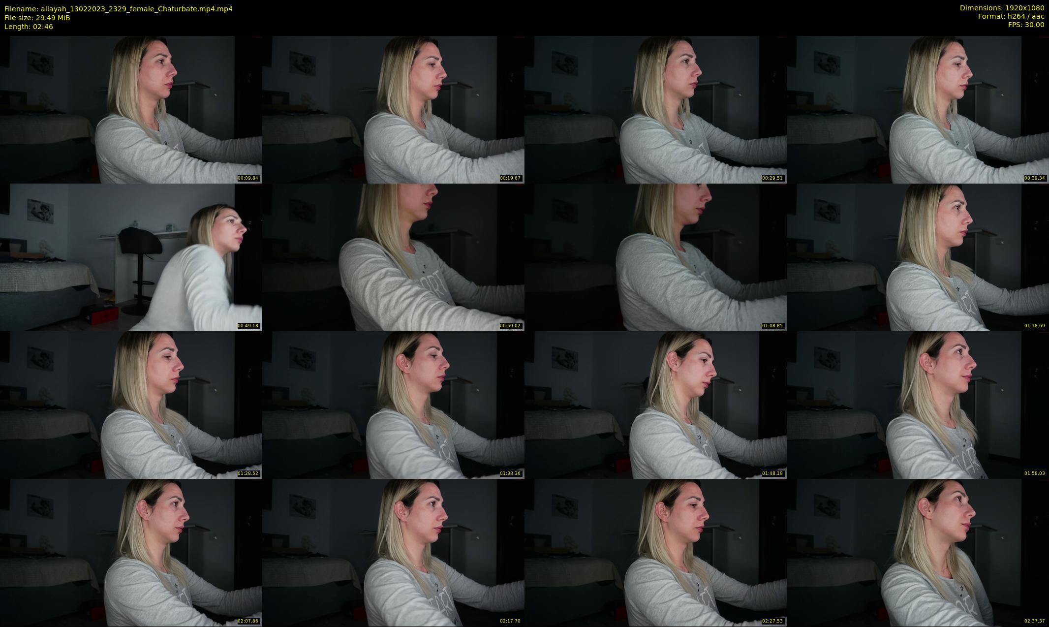 allayah — 3 minute Chaturbate female cam show recording, 1080p, Feb 13, 2023