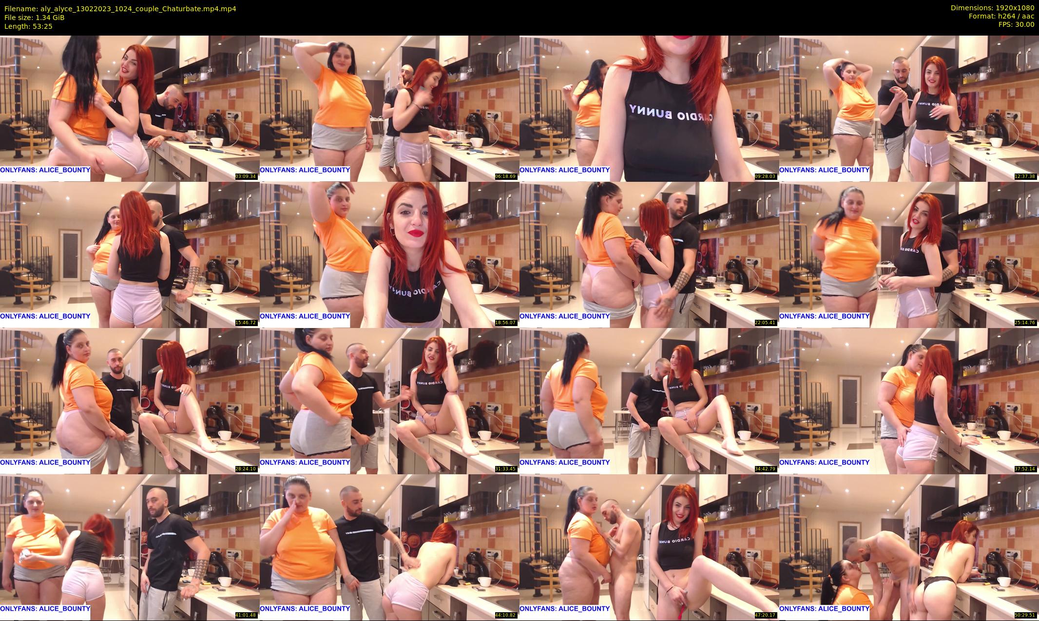 aly_alyce — 54 minute Chaturbate female cam show recording, 1080p, Feb 13, 2023