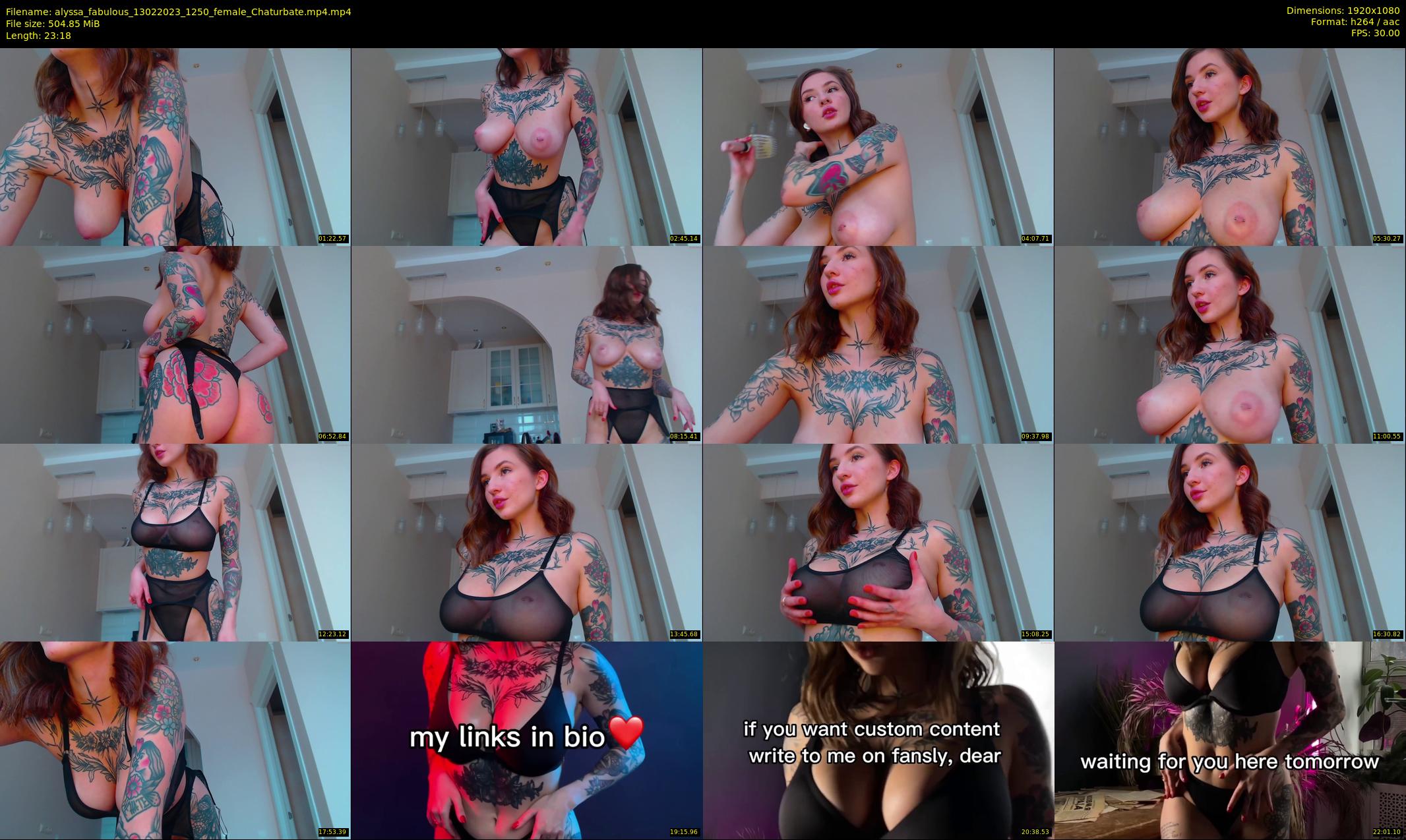 alyssa_fabulous — 24 minute Chaturbate female cam show recording, 1080p, Feb 13, 2023