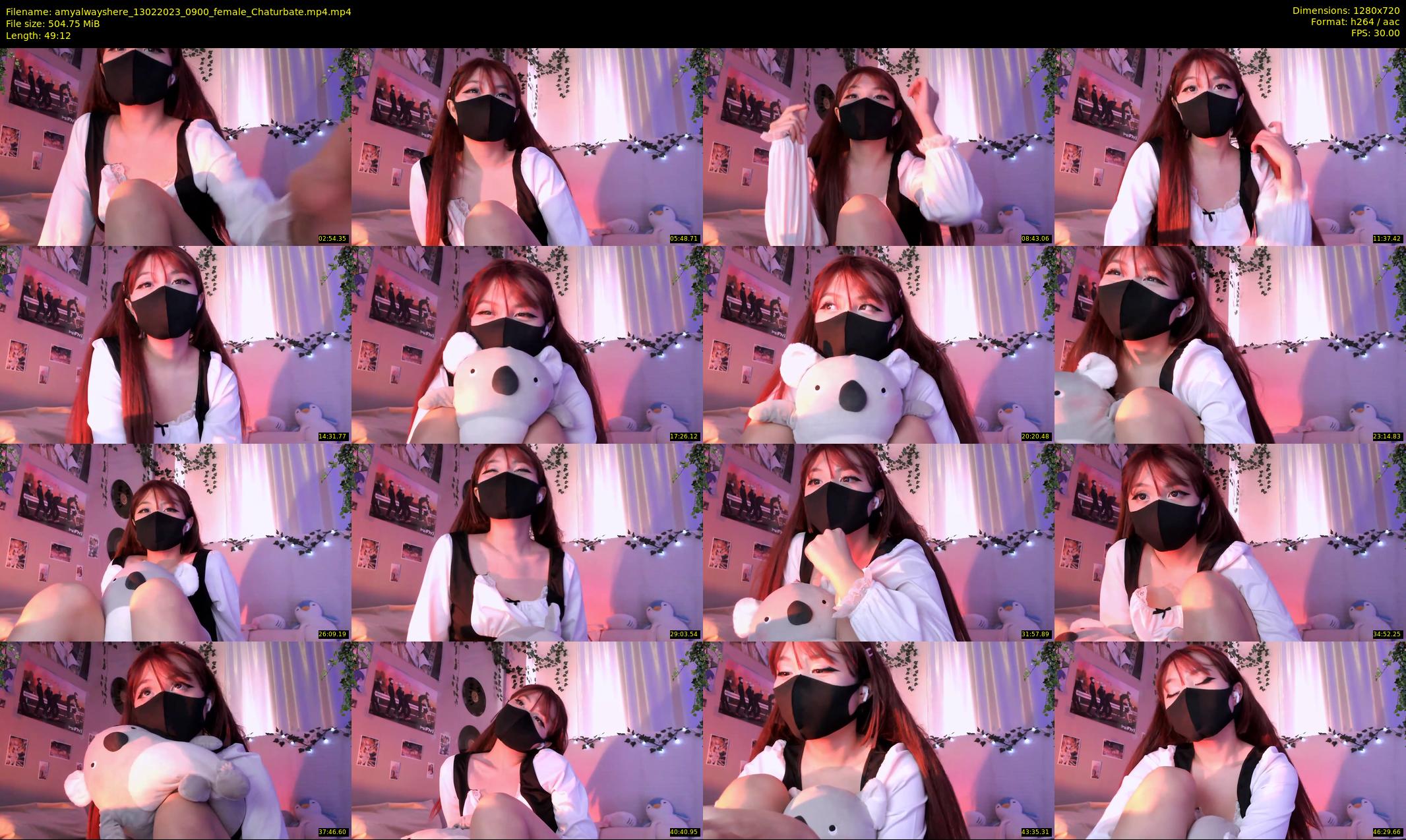 amyalwayshere — 50 minute Chaturbate female cam show recording, 720p, Feb 13, 2023