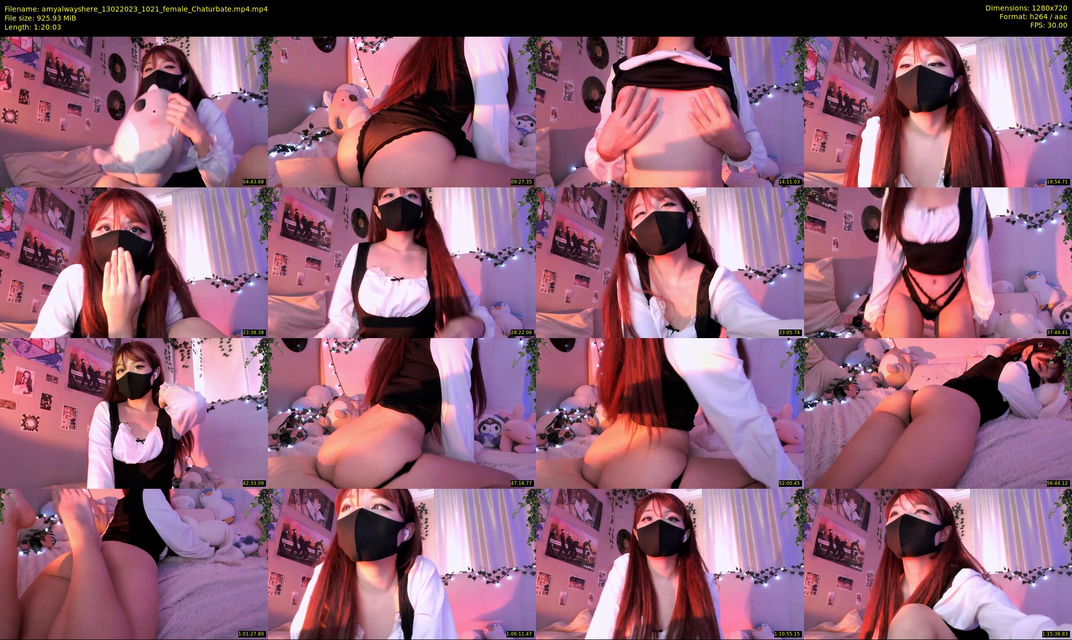 amyalwayshere — 81 minute Chaturbate female cam show recording, 720p, Feb 13, 2023