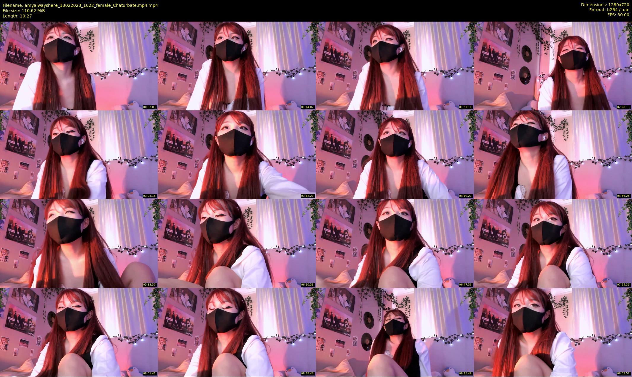 amyalwayshere — 11 minute Chaturbate female cam show recording, 720p, Feb 13, 2023