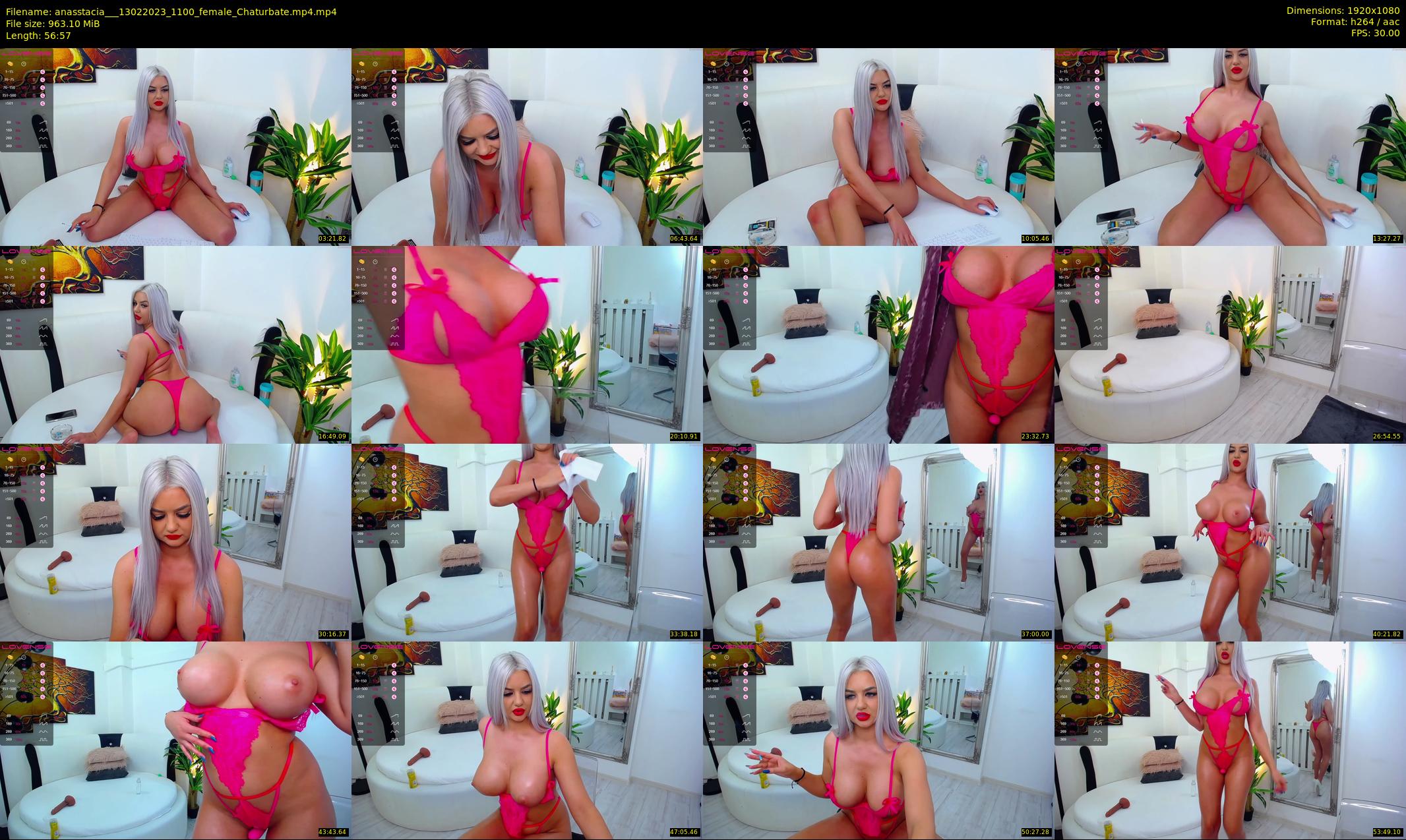 anasstacia__ — 57 minute Chaturbate female cam show recording, 1080p, Feb 13, 2023
