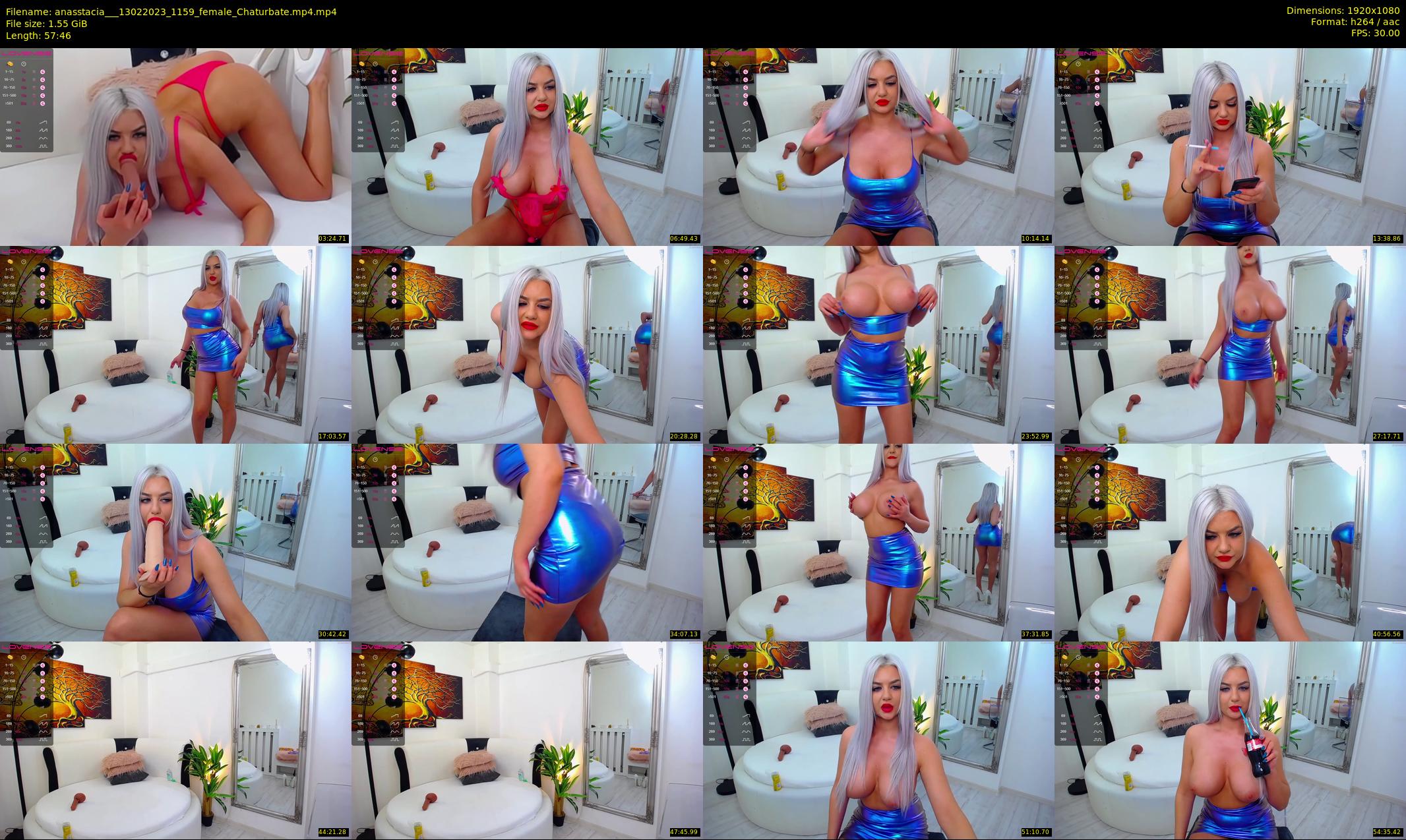 anasstacia__ — 58 minute Chaturbate female cam show recording, 1080p, Feb 13, 2023