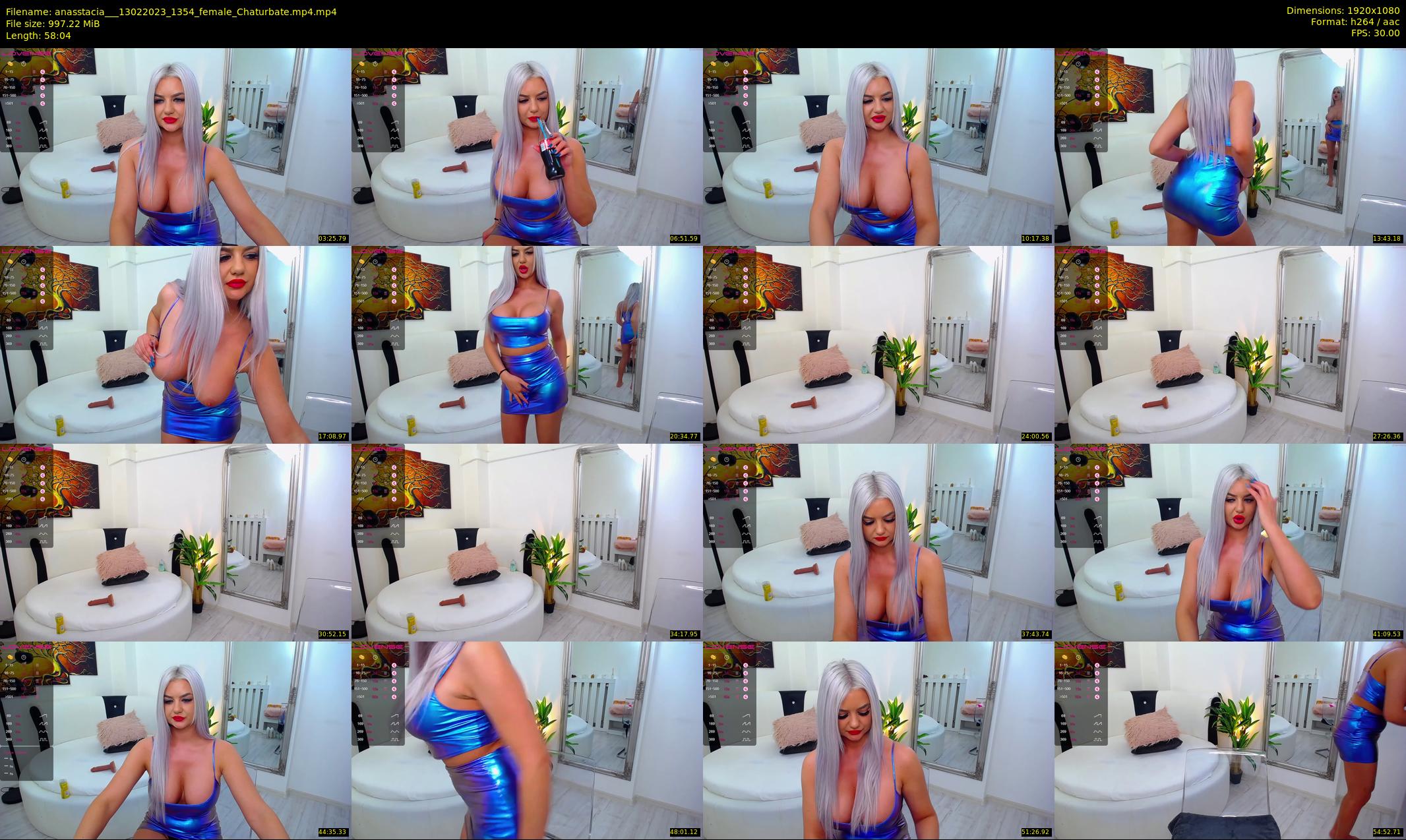 anasstacia__ — 59 minute Chaturbate female cam show recording, 1080p, Feb 13, 2023