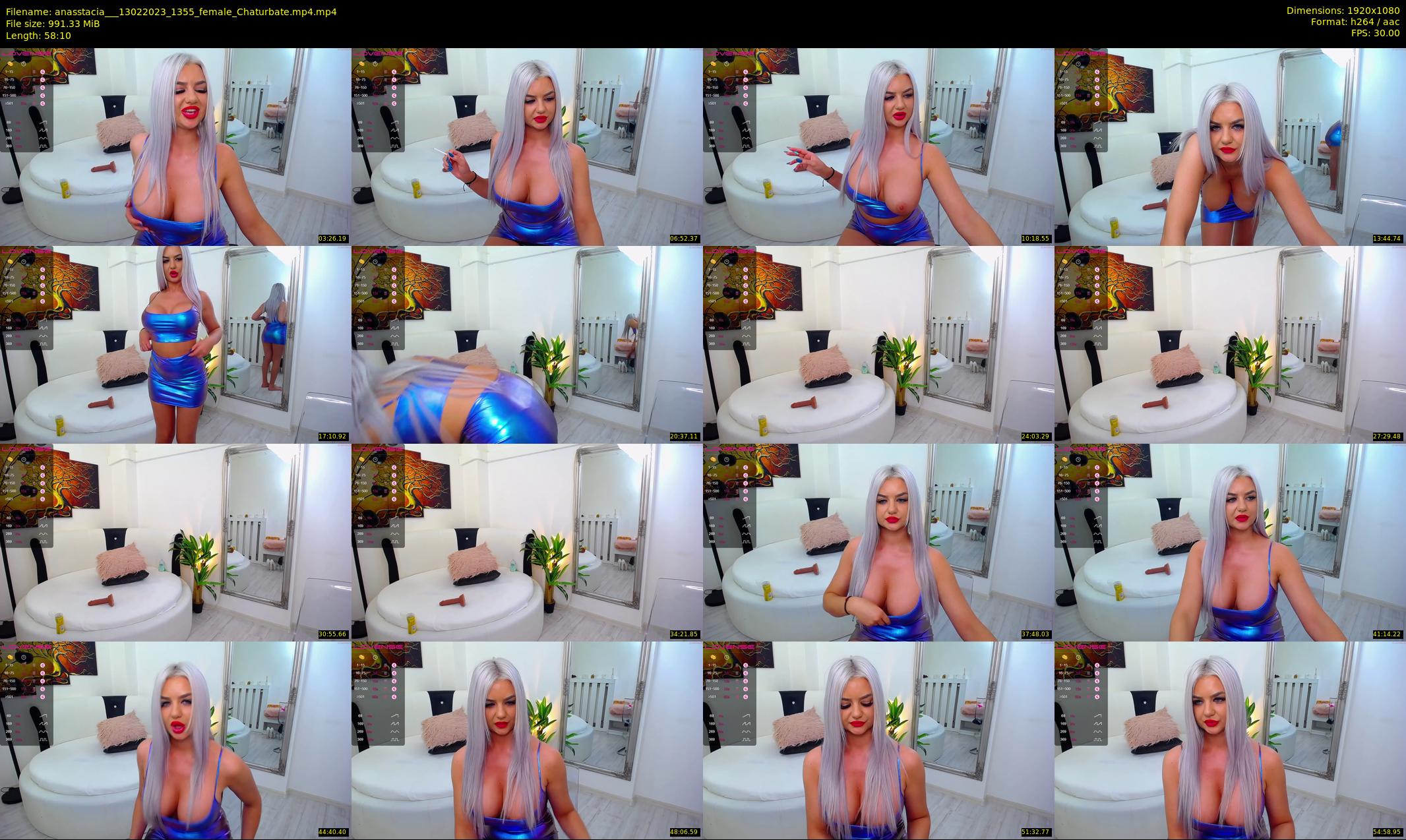 anasstacia__ — 59 minute Chaturbate female cam show recording, 1080p, Feb 13, 2023