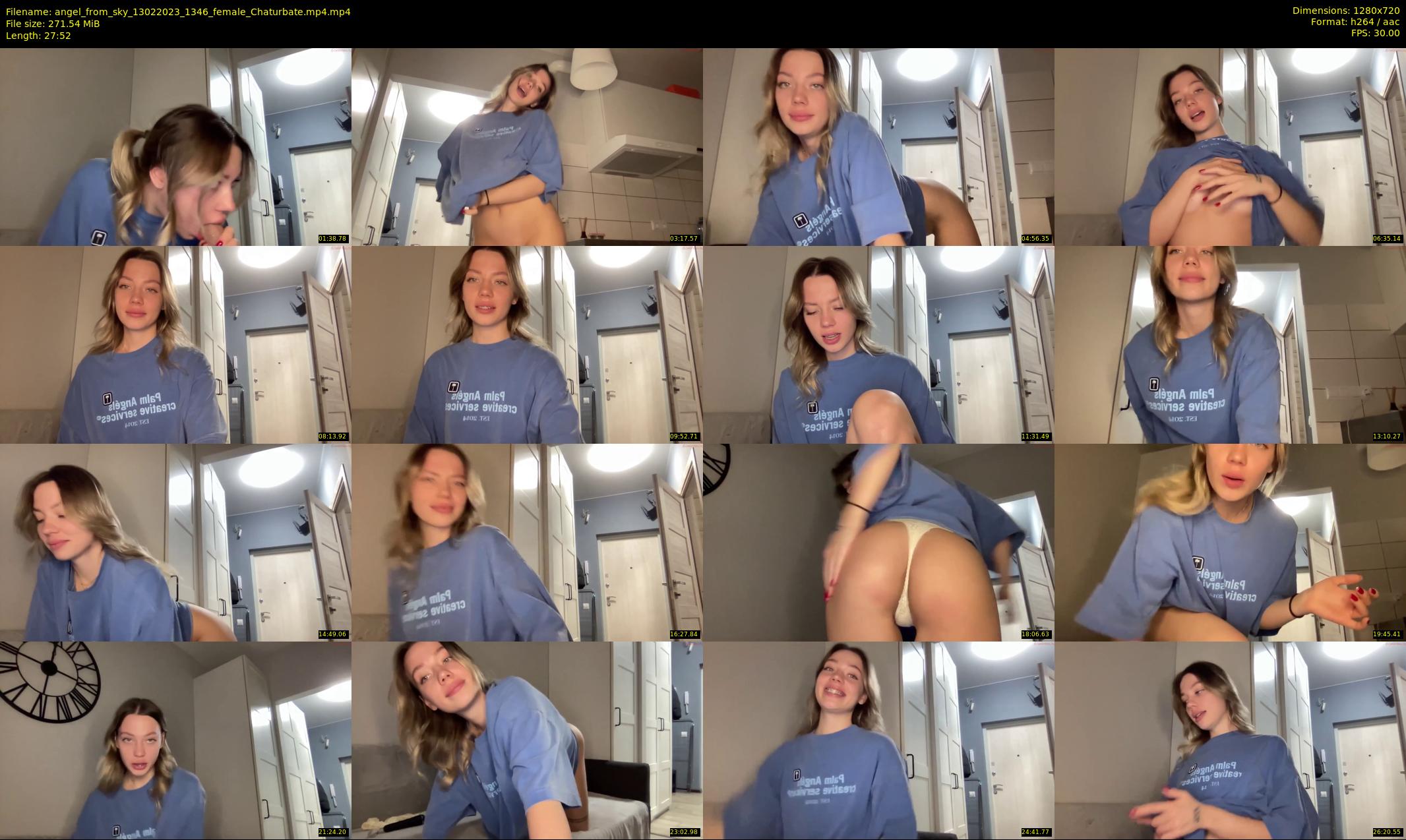 angel_from_sky — 28 minute Chaturbate female cam show recording, 720p, Feb 13, 2023