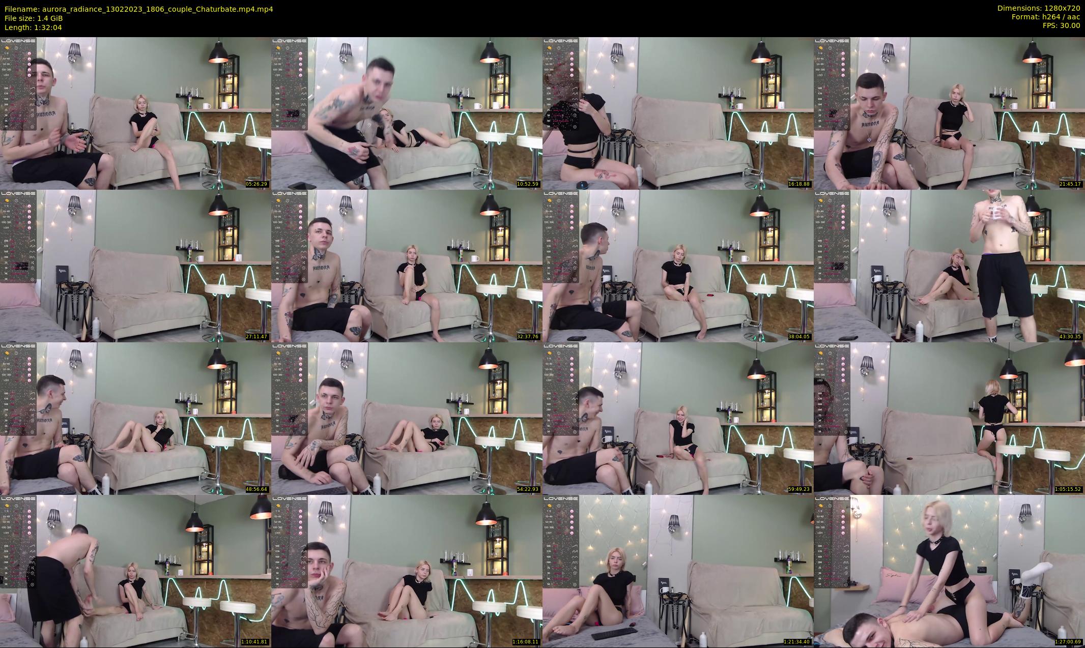 aurora_radiance — 93 minute Chaturbate couple cam show recording, 720p, Feb 13, 2023