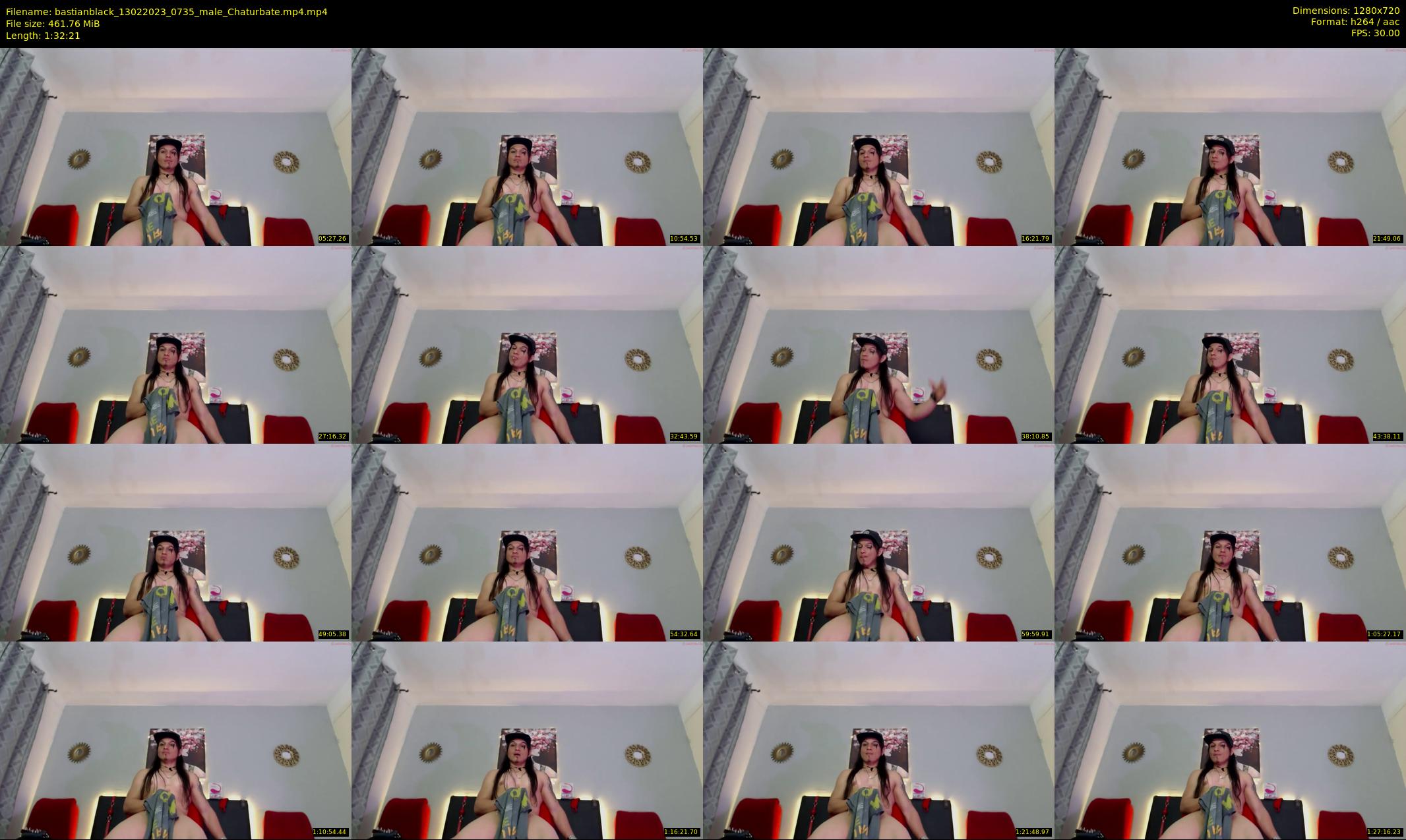 bastianblack — 93 minute Chaturbate male cam show recording, 720p, Feb 13, 2023