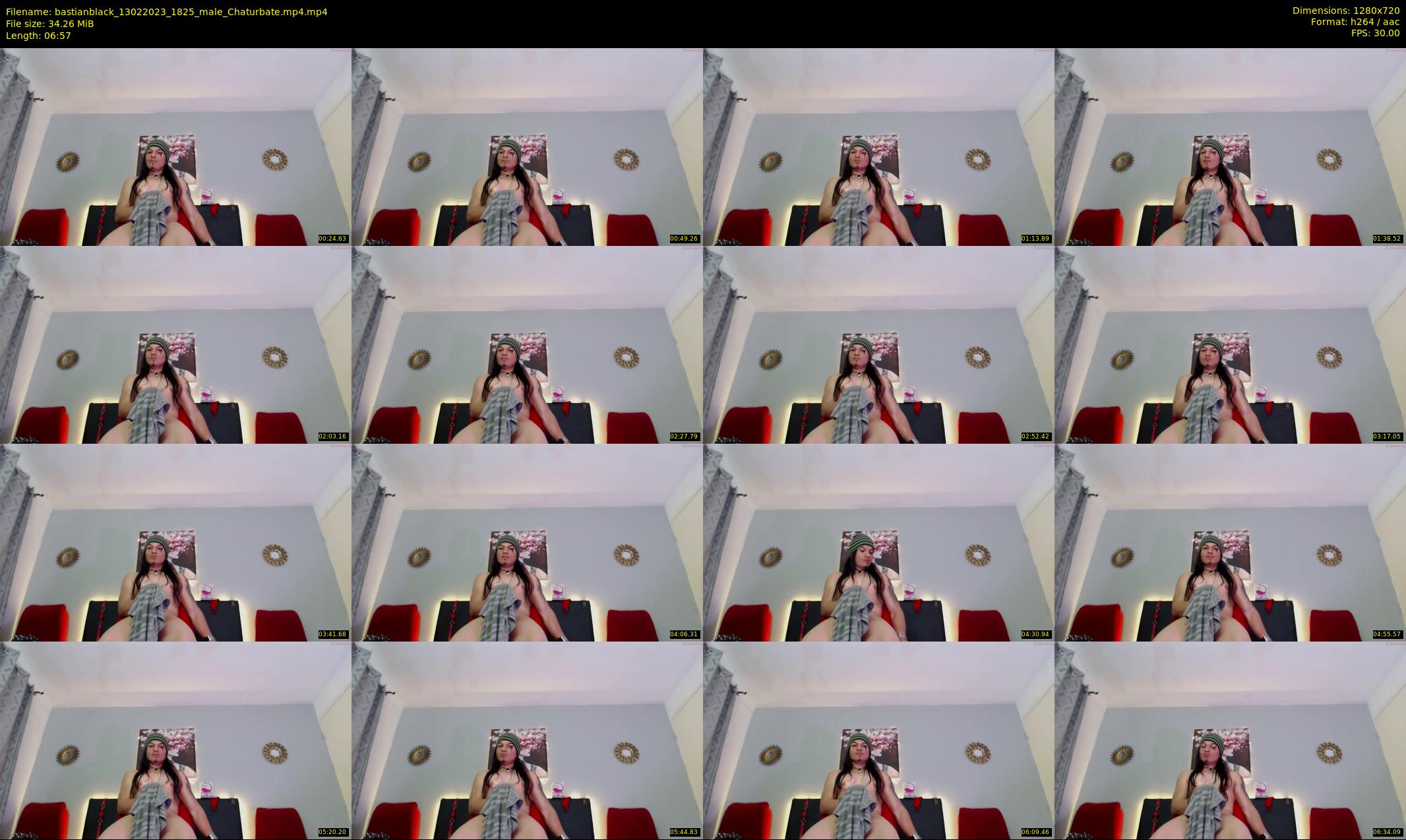 bastianblack — 7 minute Chaturbate male cam show recording, 720p, Feb 13, 2023