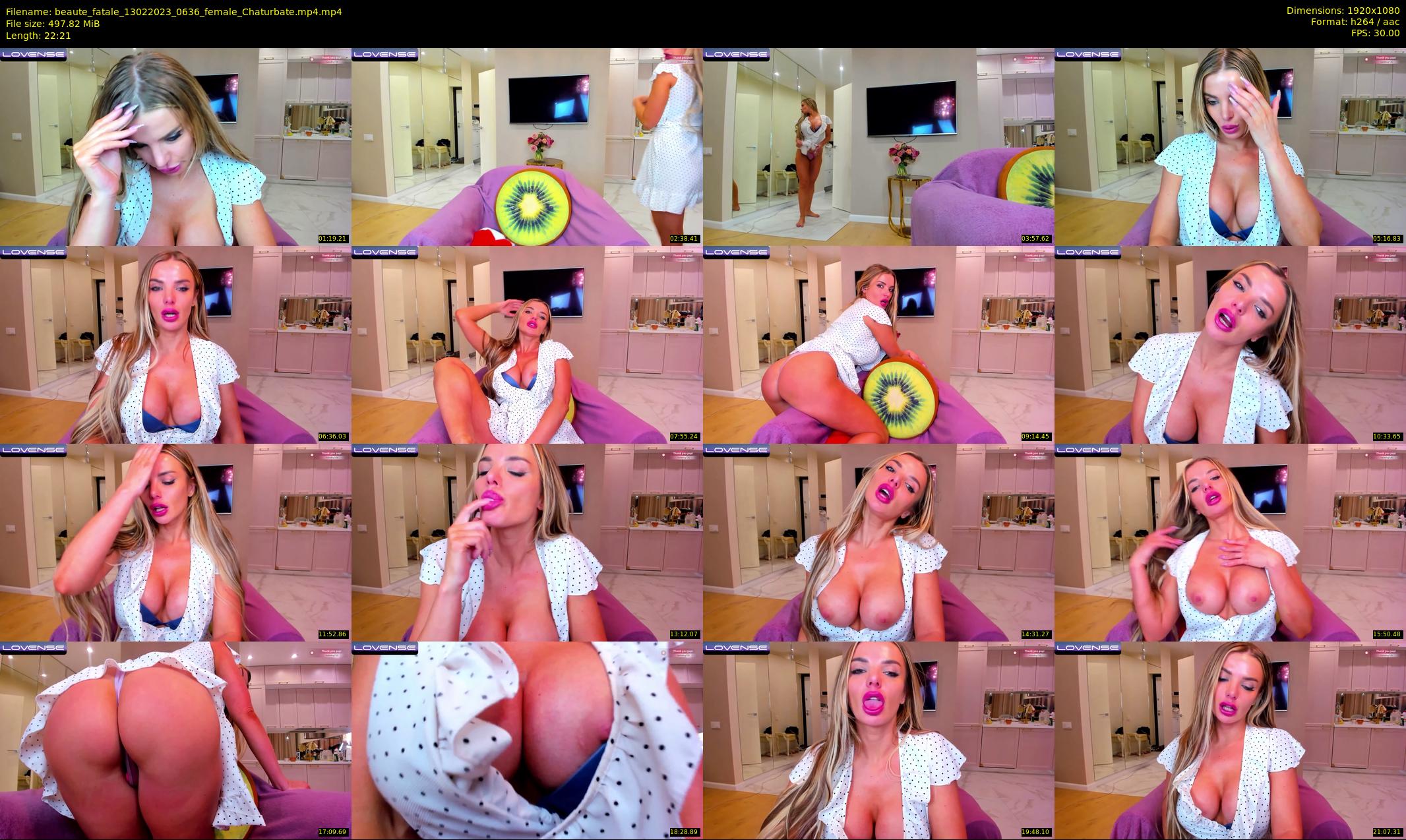 beaute_fatale — 23 minute Chaturbate female cam show recording, 1080p, Feb 13, 2023