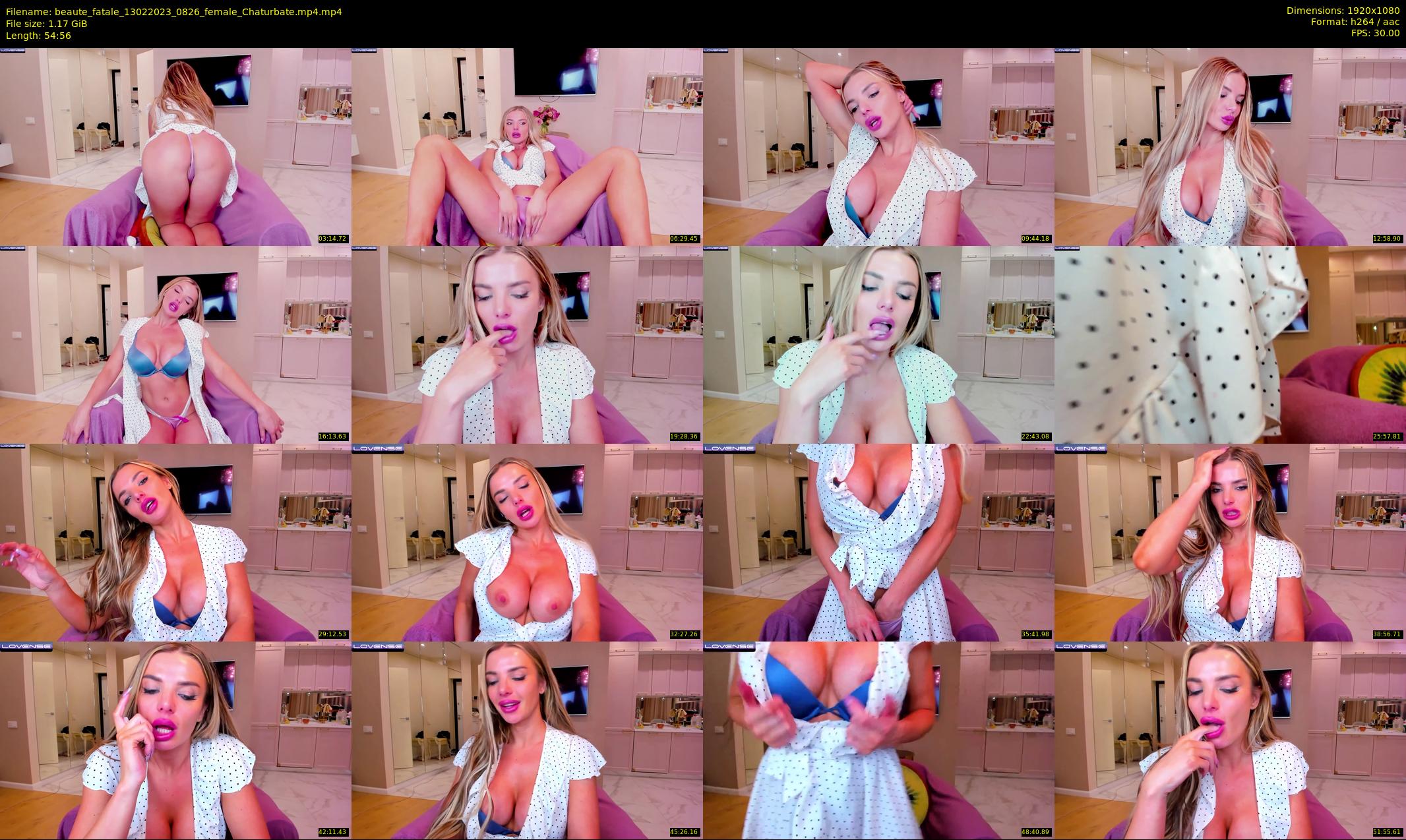beaute_fatale — 55 minute Chaturbate female cam show recording, 1080p, Feb 13, 2023