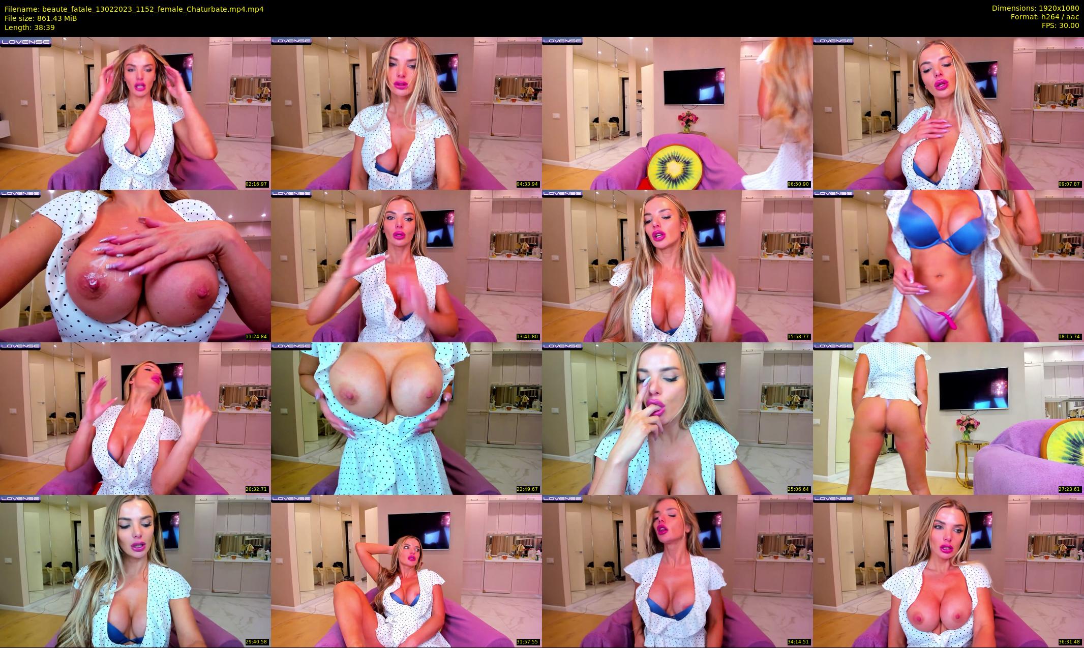 beaute_fatale — 39 minute Chaturbate female cam show recording, 1080p, Feb 13, 2023