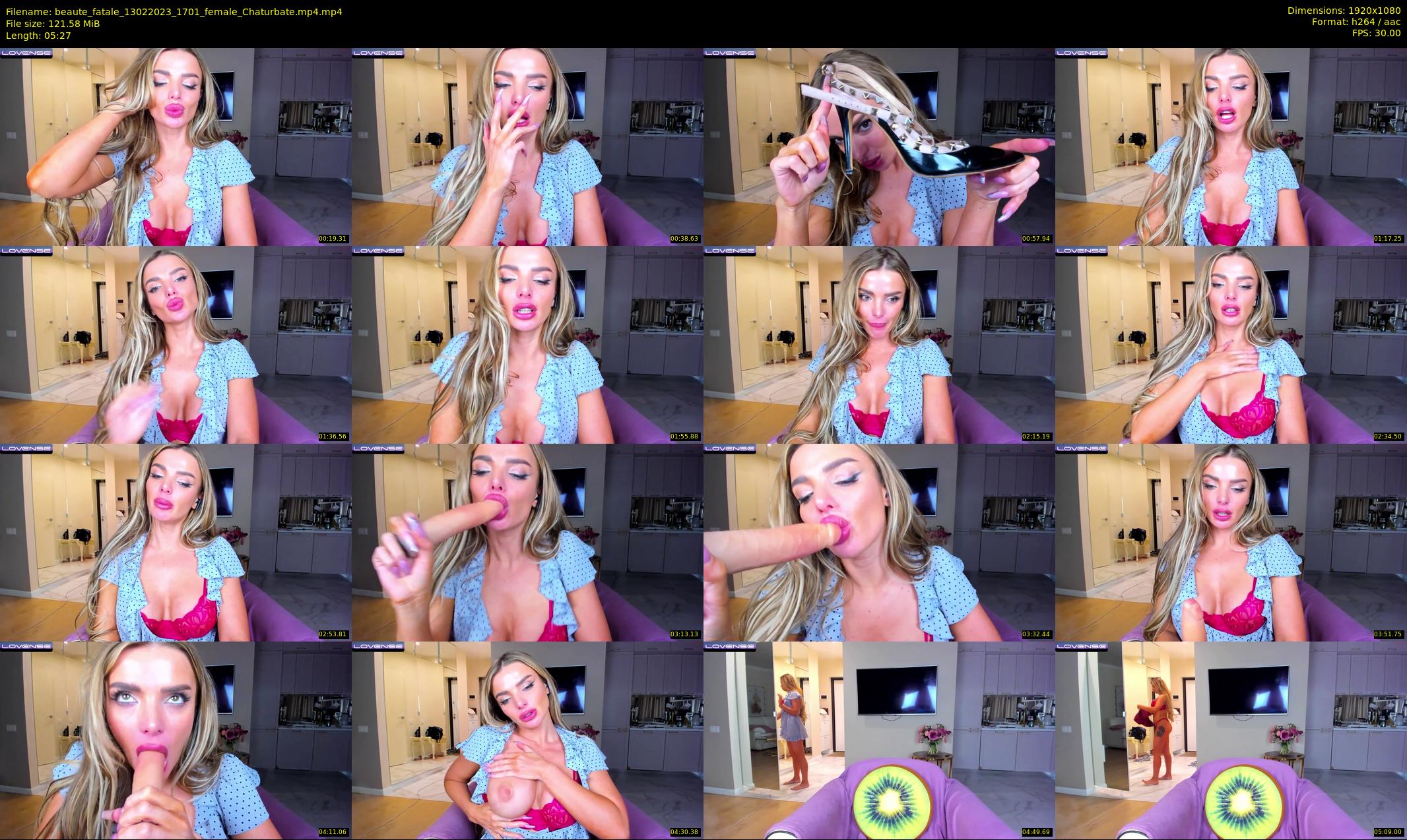beaute_fatale — 6 minute Chaturbate female cam show recording, 1080p, Feb 13, 2023