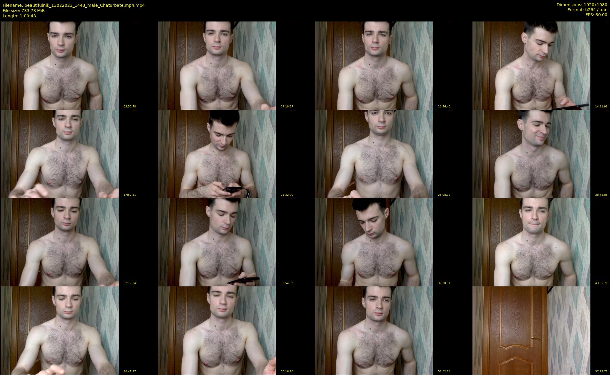 beautifulnik — 61 minute Chaturbate male cam show recording, 1080p, Feb 13, 2023
