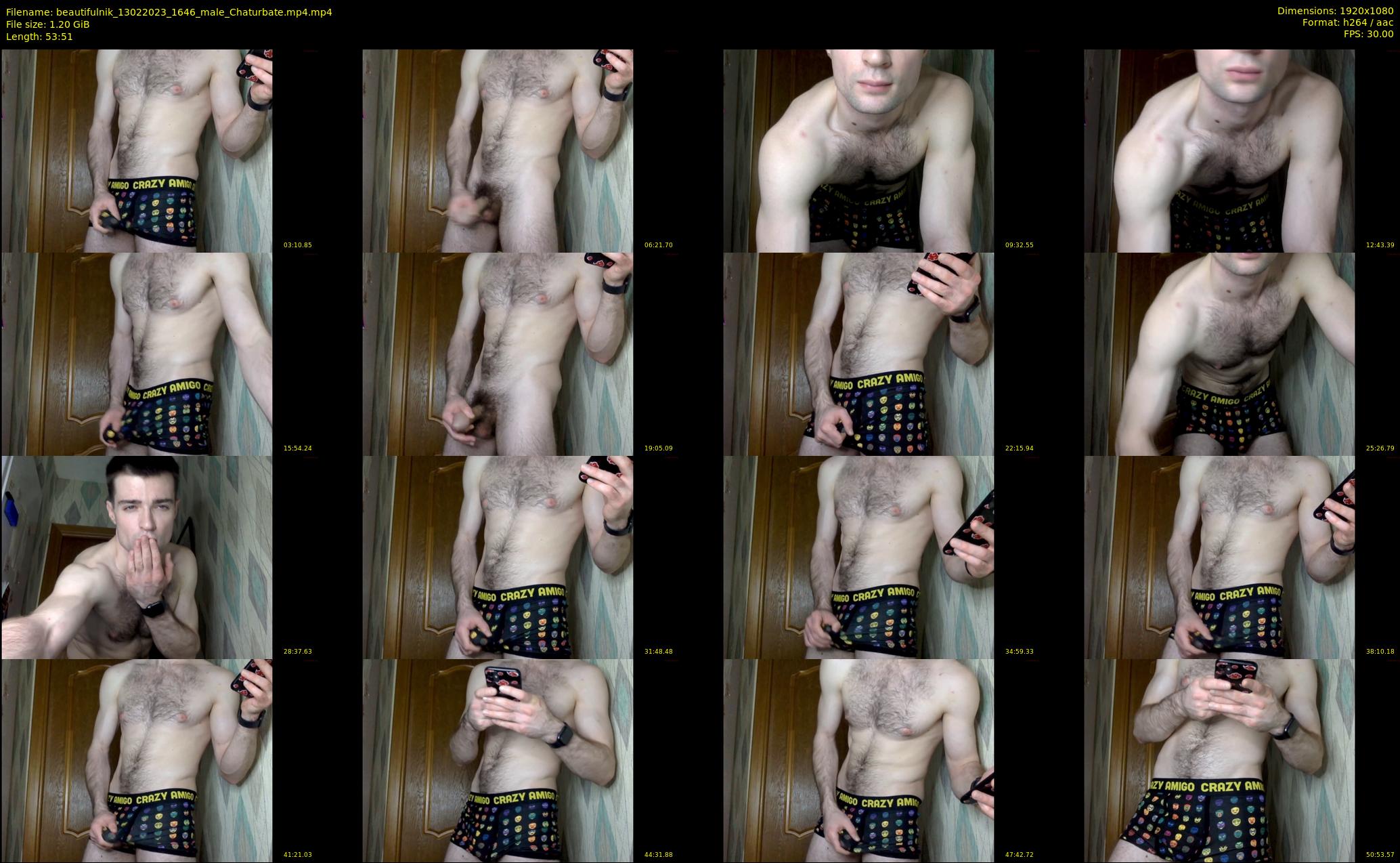 beautifulnik — 54 minute Chaturbate male cam show recording, 1080p, Feb 13, 2023