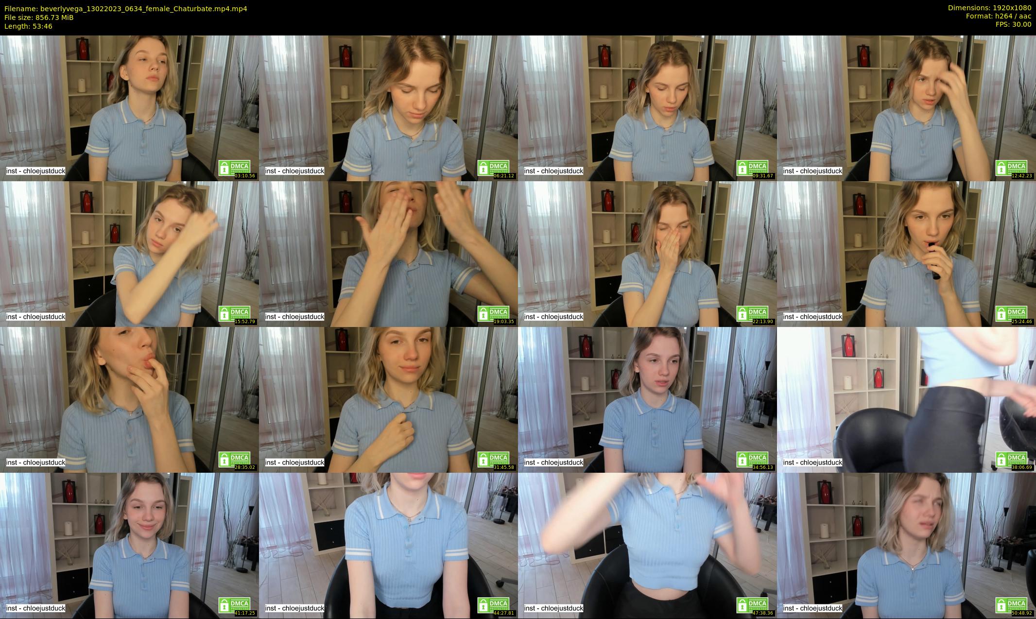 beverlyvega — 54 minute Chaturbate couple cam show recording, 1080p, Feb 13, 2023