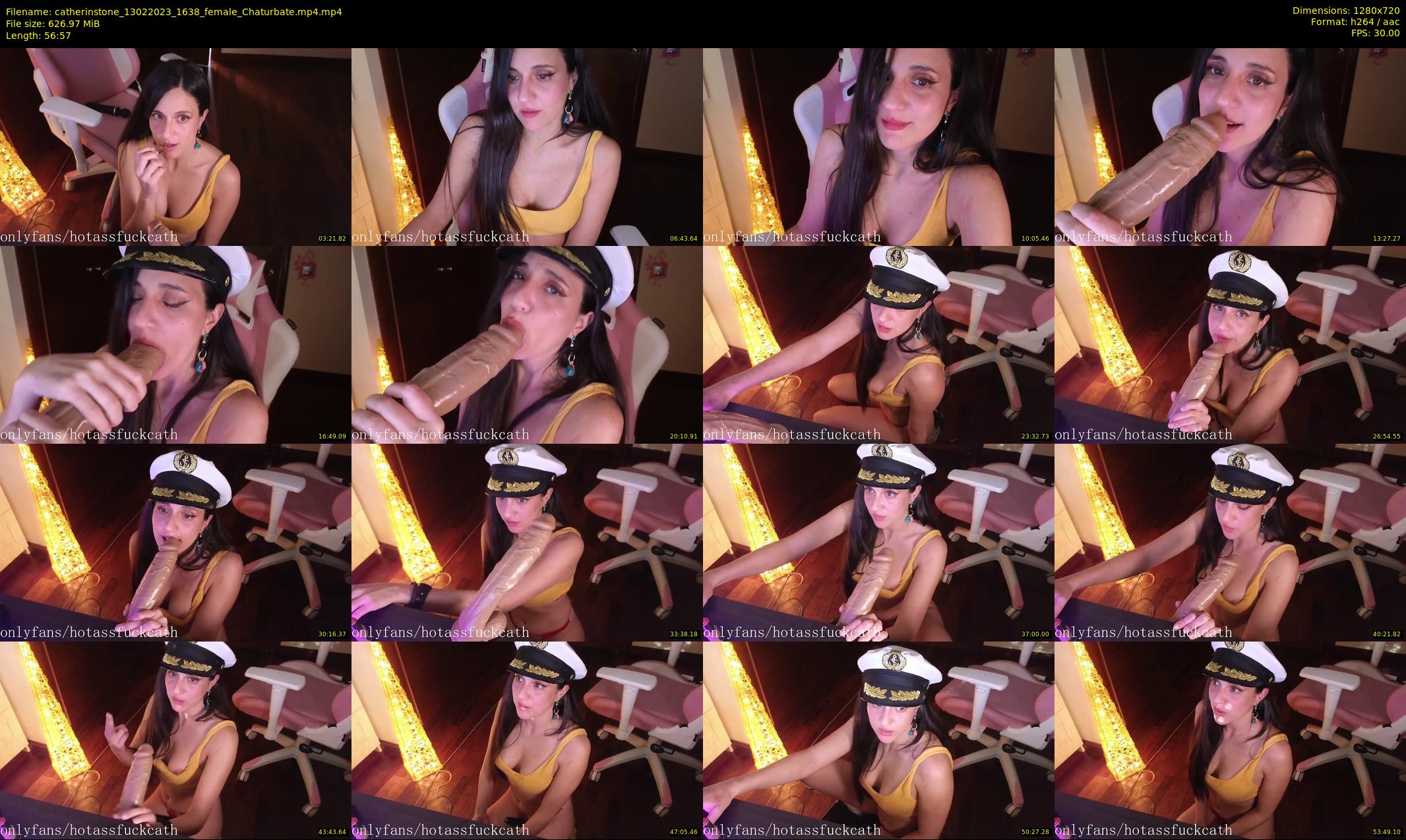 catherinstone — 57 minute Chaturbate female cam show recording, 720p, Feb 13, 2023
