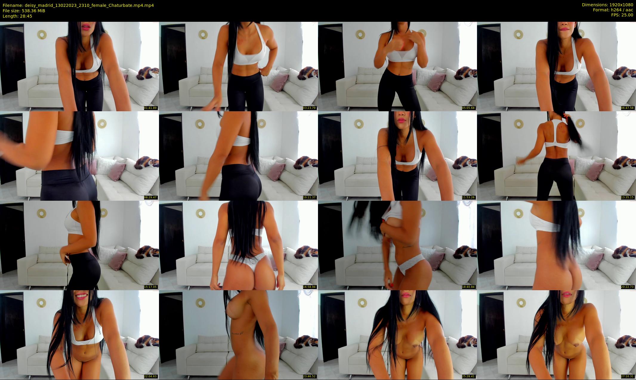deisy_madrid — 29 minute Chaturbate female cam show recording, 1080p, Feb 13, 2023