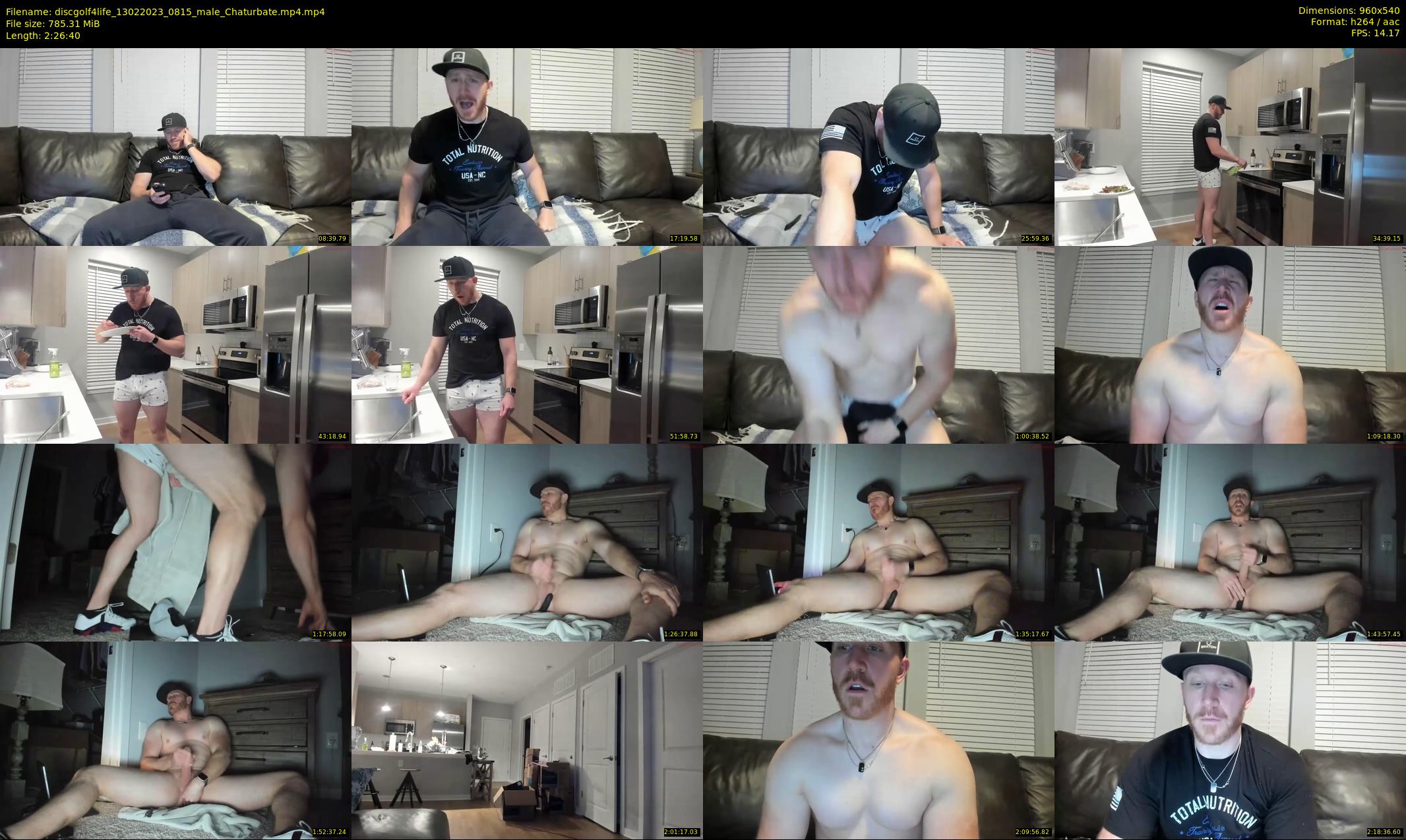 discgolf4life — 147 minute Chaturbate male cam show recording, 480p, Feb 13, 2023